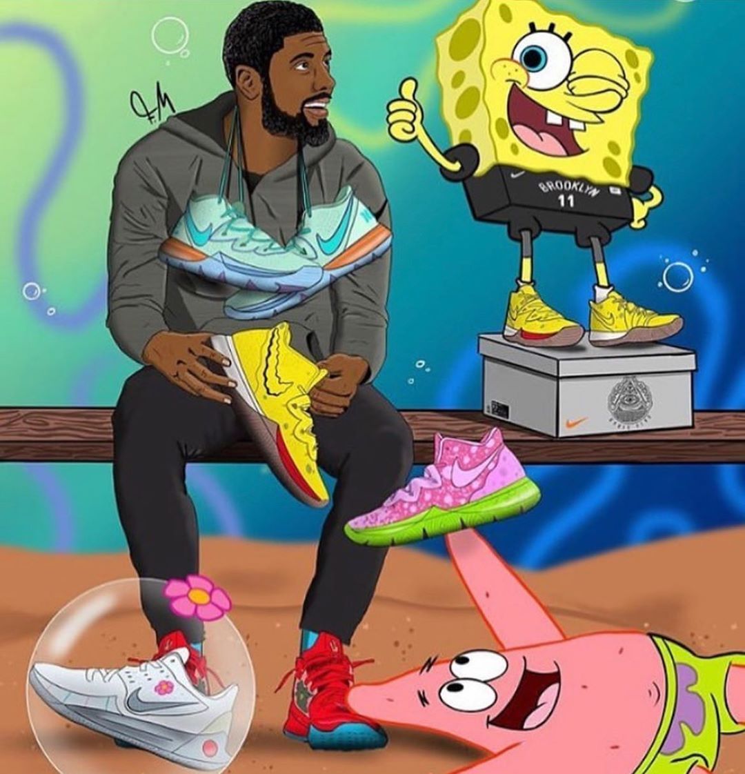 Kyrie Spongebob Fan Art