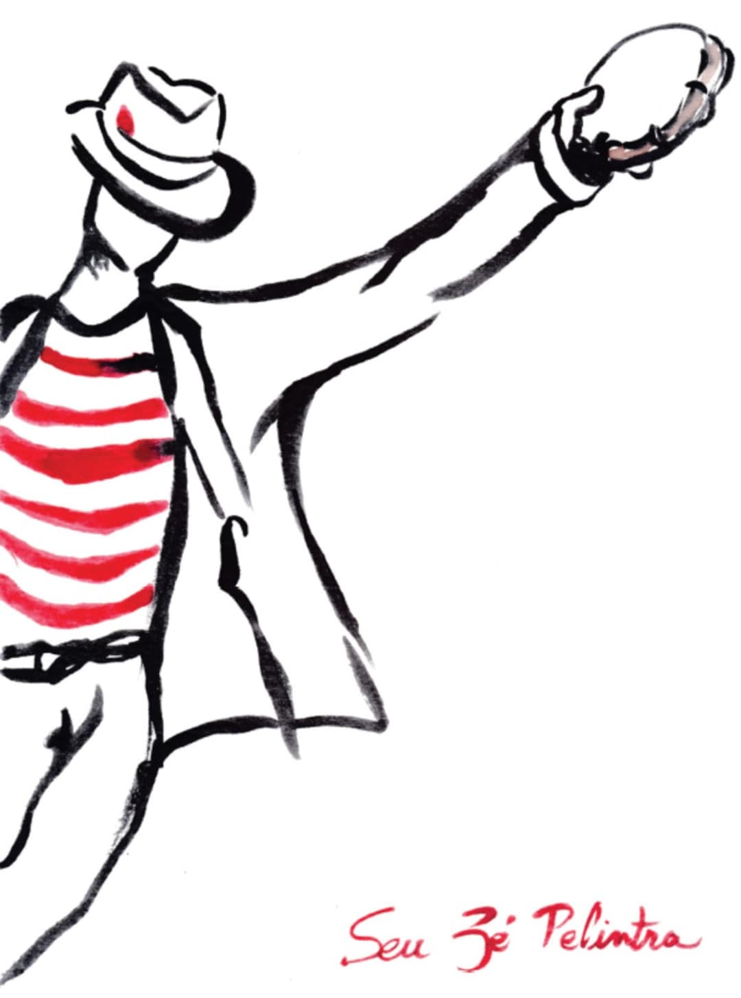 Watercolor By Zé Pelintra Seu Zé Mestre Juremeiro Orixá Orisha Malandragem Jurema Umbanda Tambor De Mina