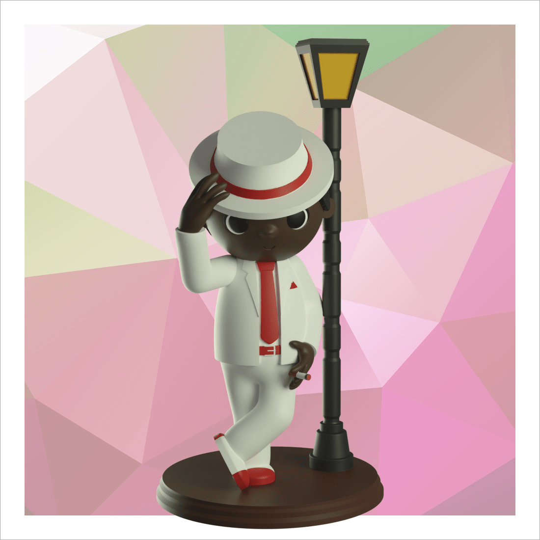 STL file Zé Pilintra