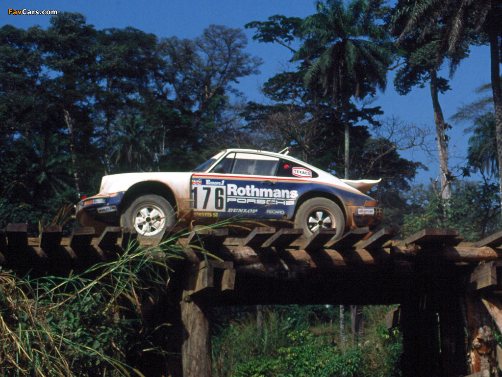 Porsche 959 Paris Dakar 1985 wallpaper (1024x768)