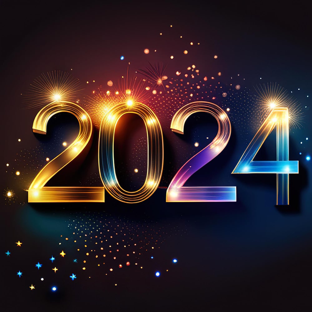 Happy New Year 2024: Image to Spread Joy & Good Vibes