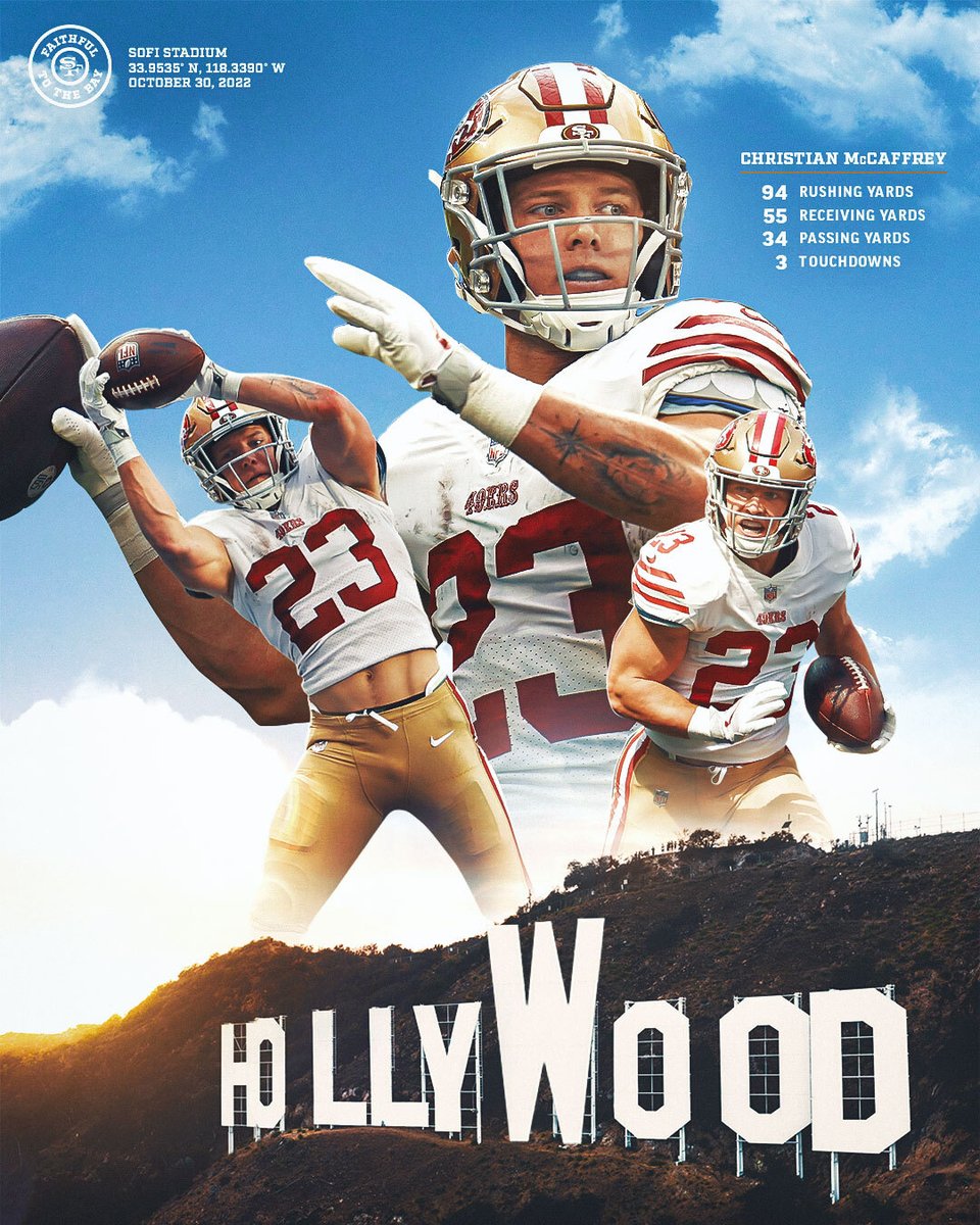 San Francisco 49ers in Hollywood!