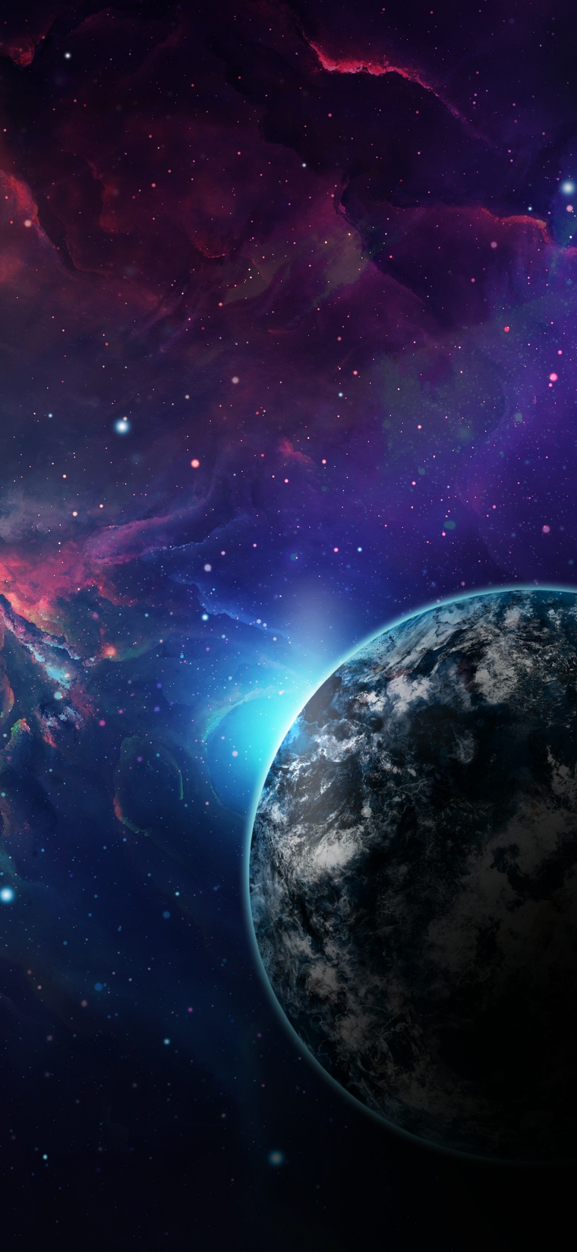 Planet Wallpaper 4K, Nebula, Astronomy, Galaxy, Cosmos