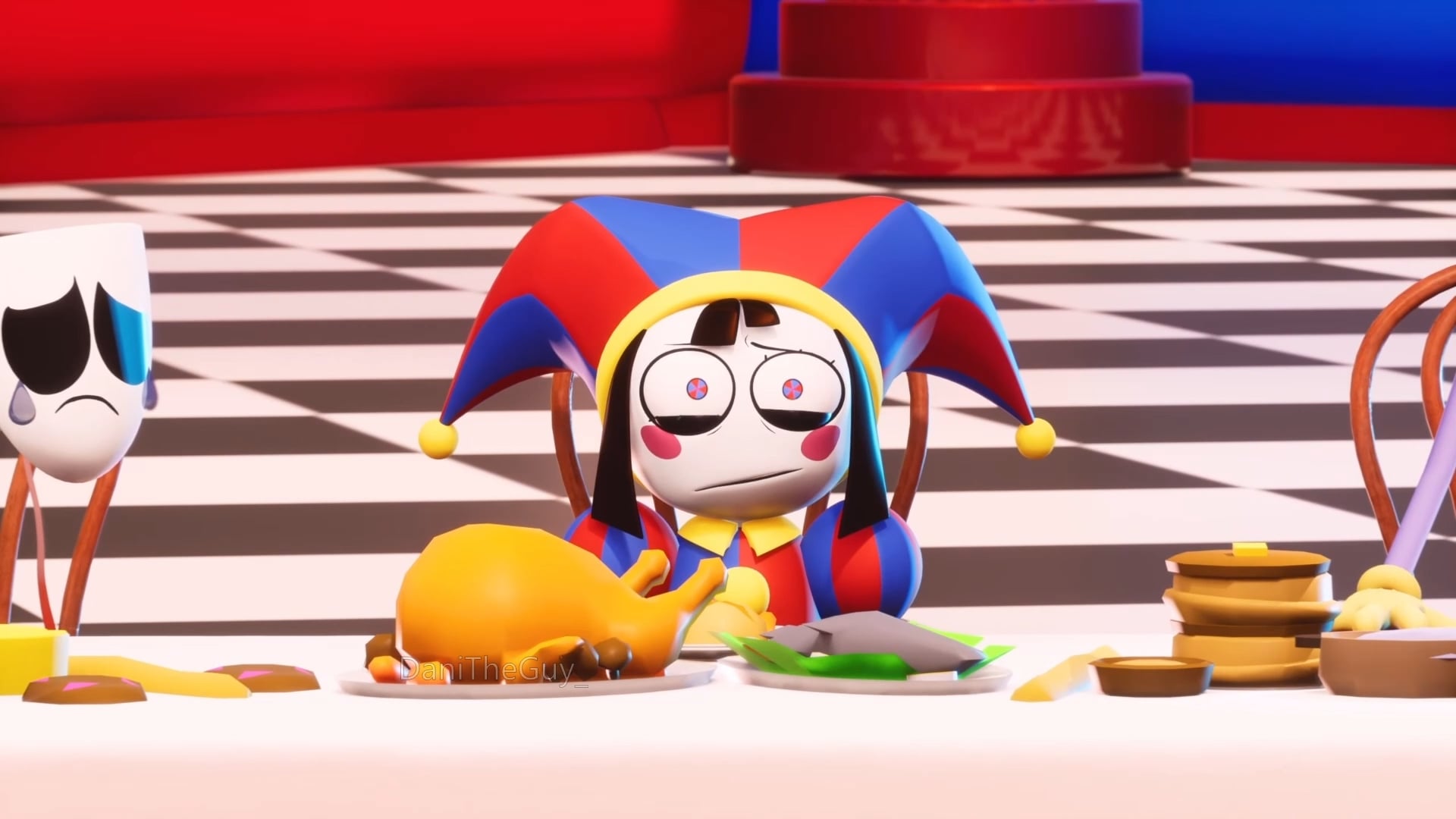 The Amazing Digital Circus but the ending is not like I remember (Spoilers duh)