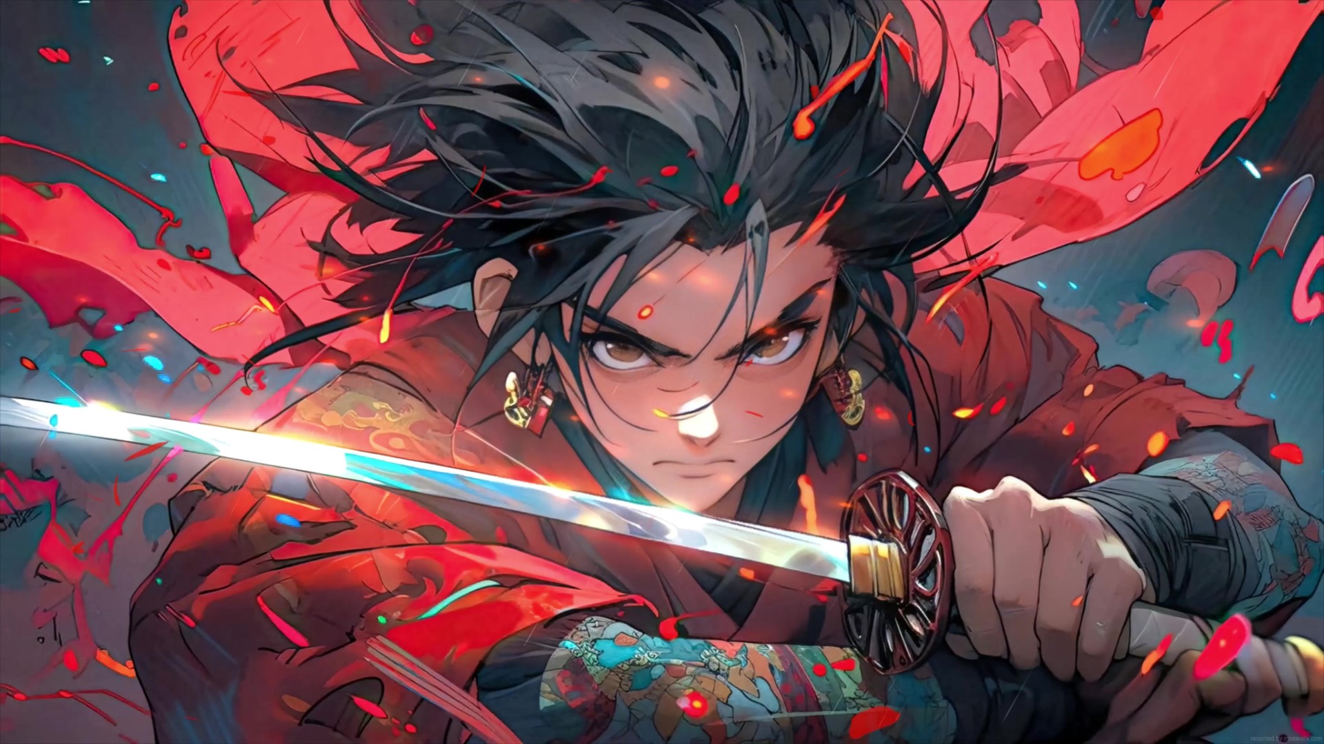 Anime Boy Live Wallpaper, Animated Wallpaper