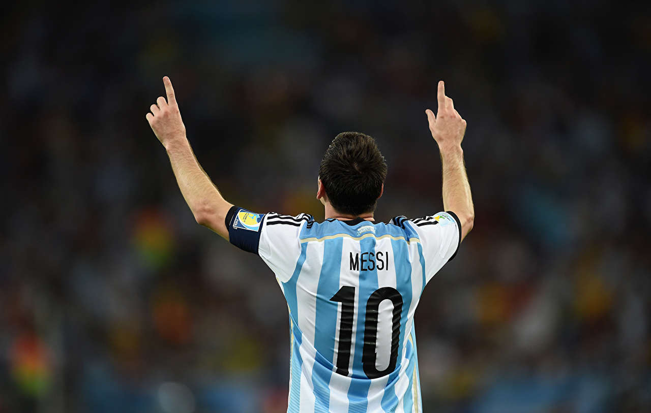 image Lionel Messi Men World Cup 2014 FC Barcelona Footbal athletic