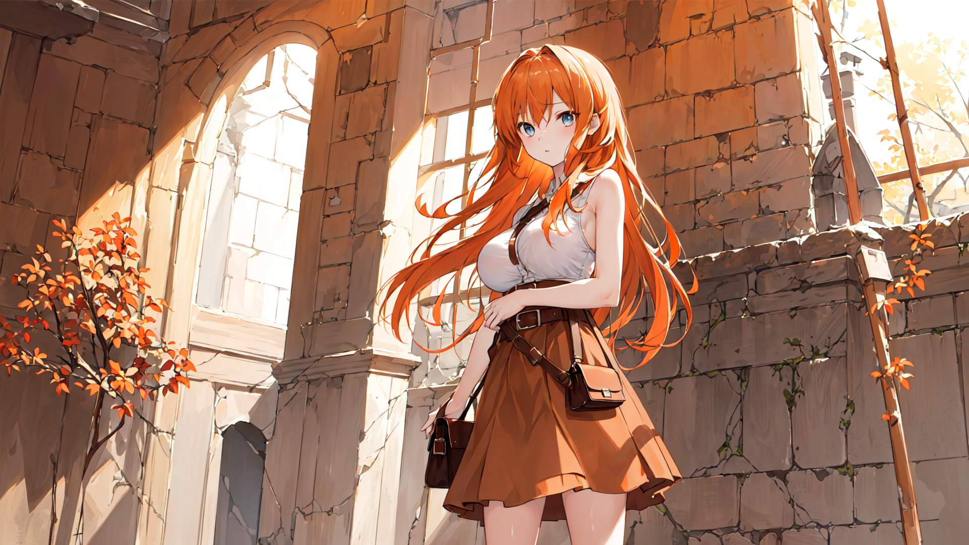 Zavant. Creation, AI Anime Art (Wallpaper)