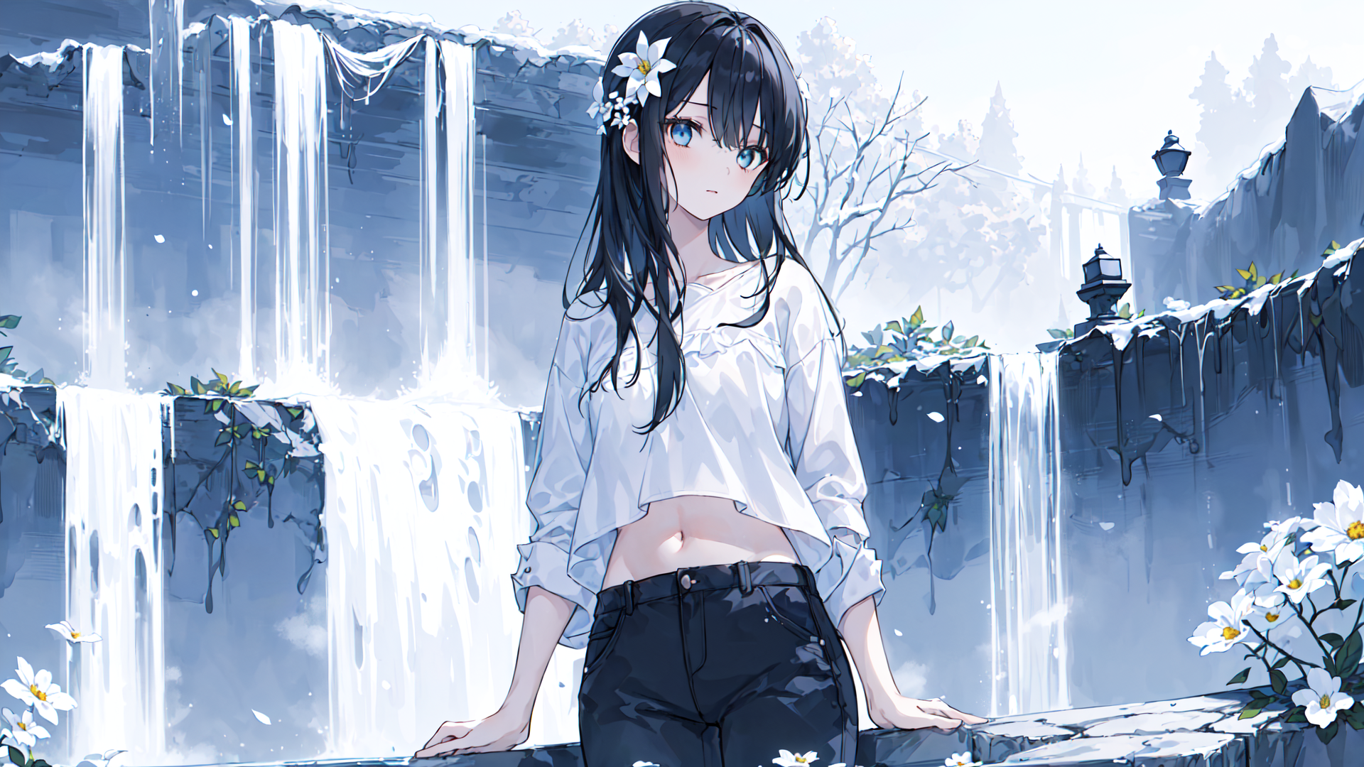 Zavant. Creation, AI Anime Art (Wallpaper)