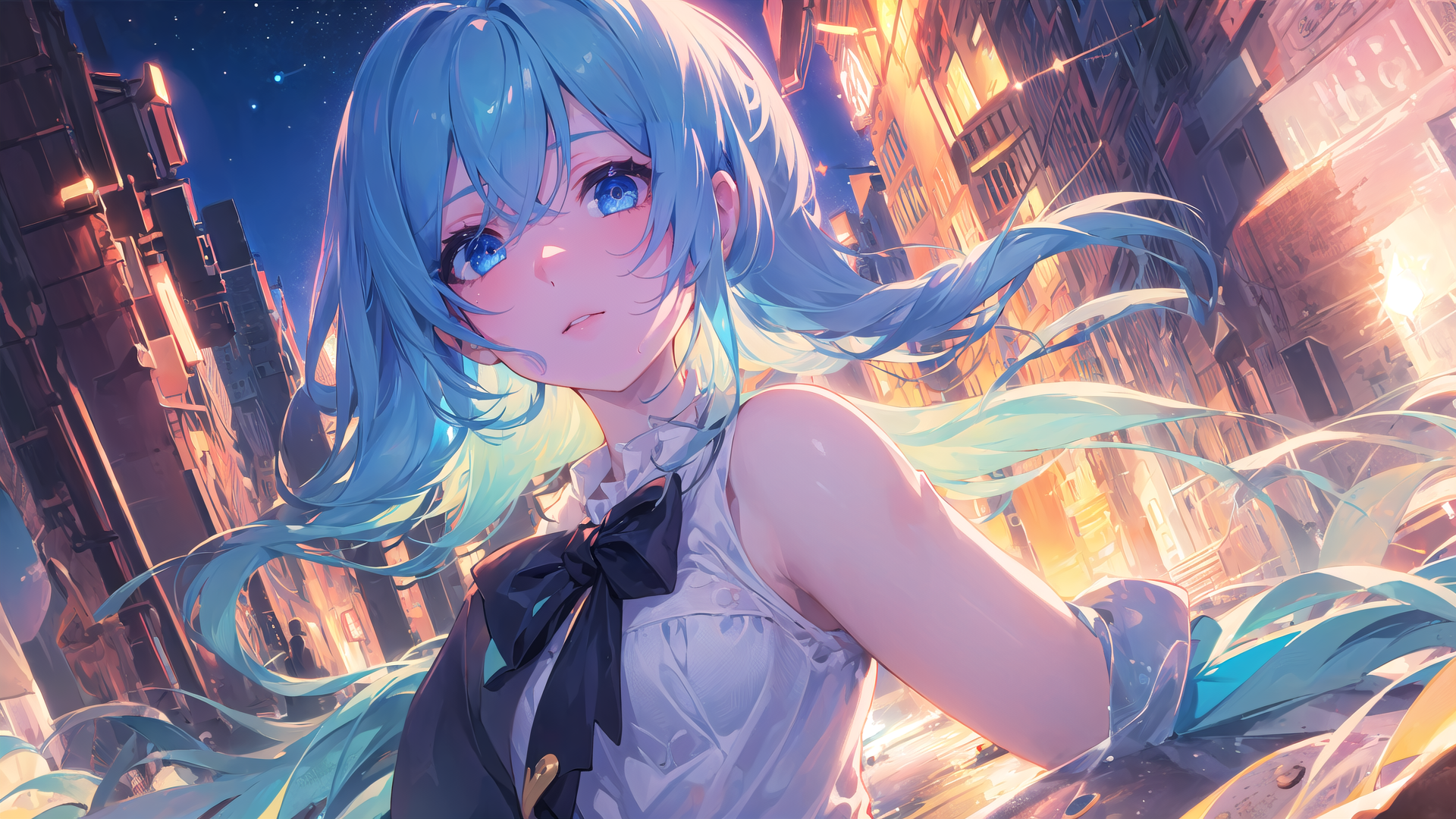 Zavant. Creation, AI Anime Art (Wallpaper)