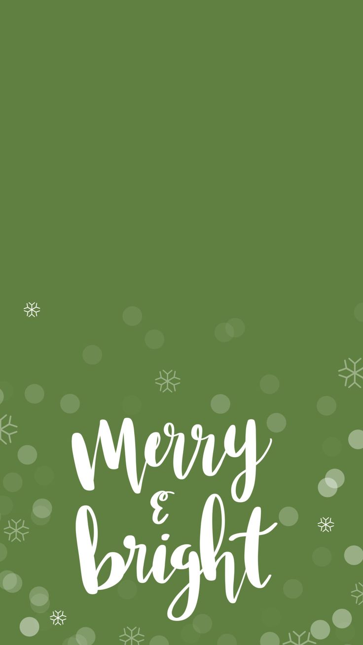Free iPhone Wallpaper quote, Merry & Bright Christmas. Free iphone wallpaper quotes, Wallpaper iphone christmas, Free iphone wallpaper