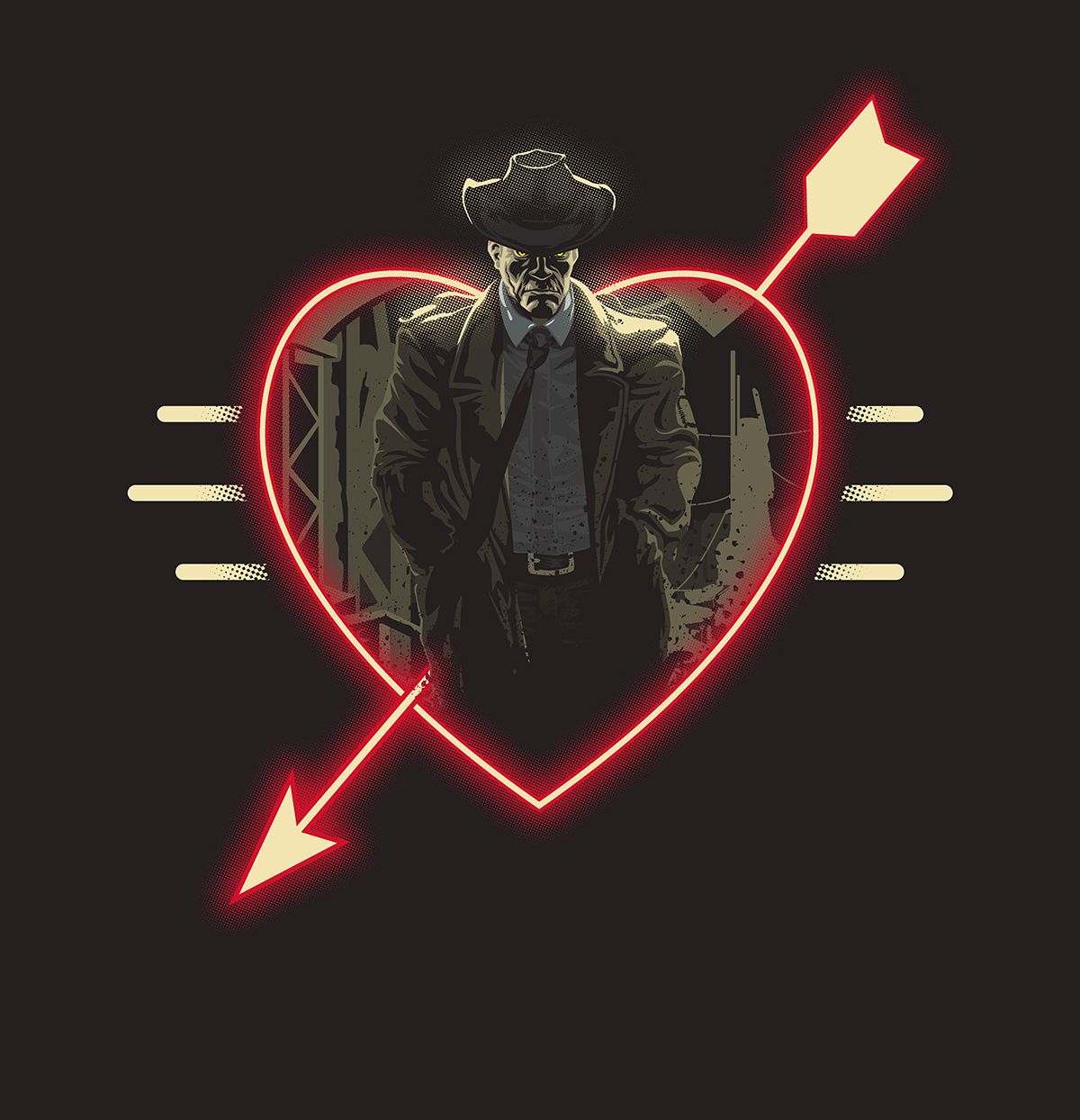My Sweet Valentine T Design by jokoso. Fallout fan art, Fallout 4 nick valentine, Fallout art