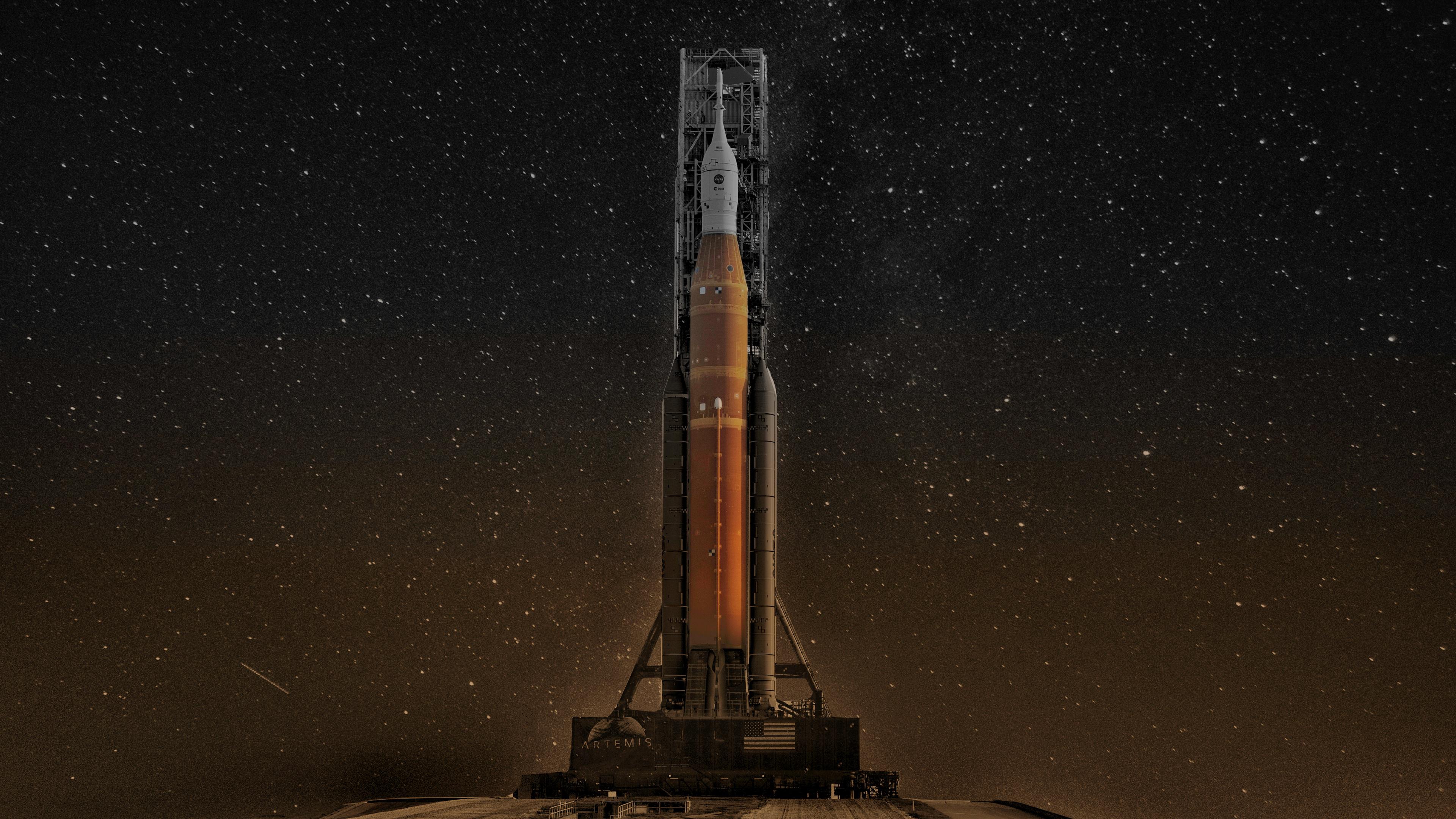 Artemis 1 by me. [3840x2160]