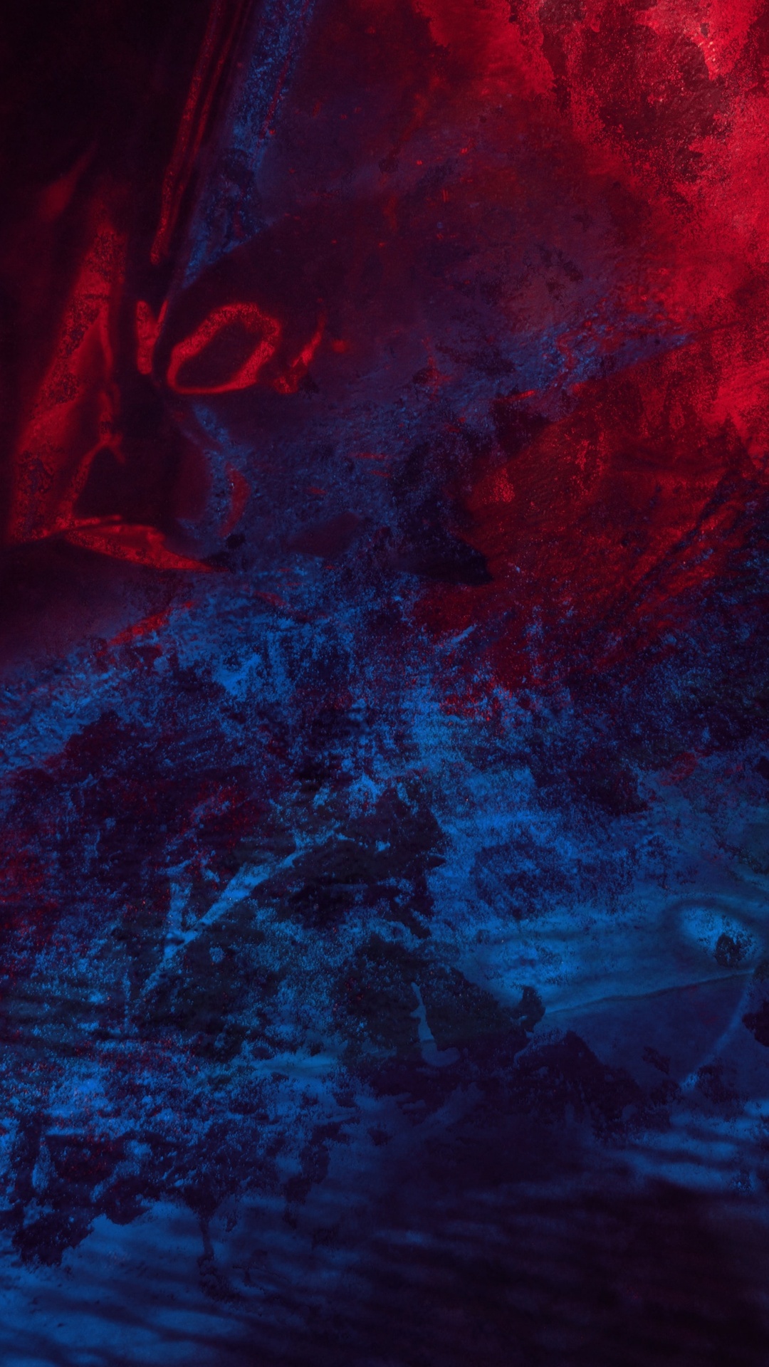 Abstract Blue Red Splash Thick 4k iPhone 7, 6s, 6 Plus, Pixel xl , One Plus 3, 3t, 5 HD 4k Wallpaper, Image, Background, Photo and Picture