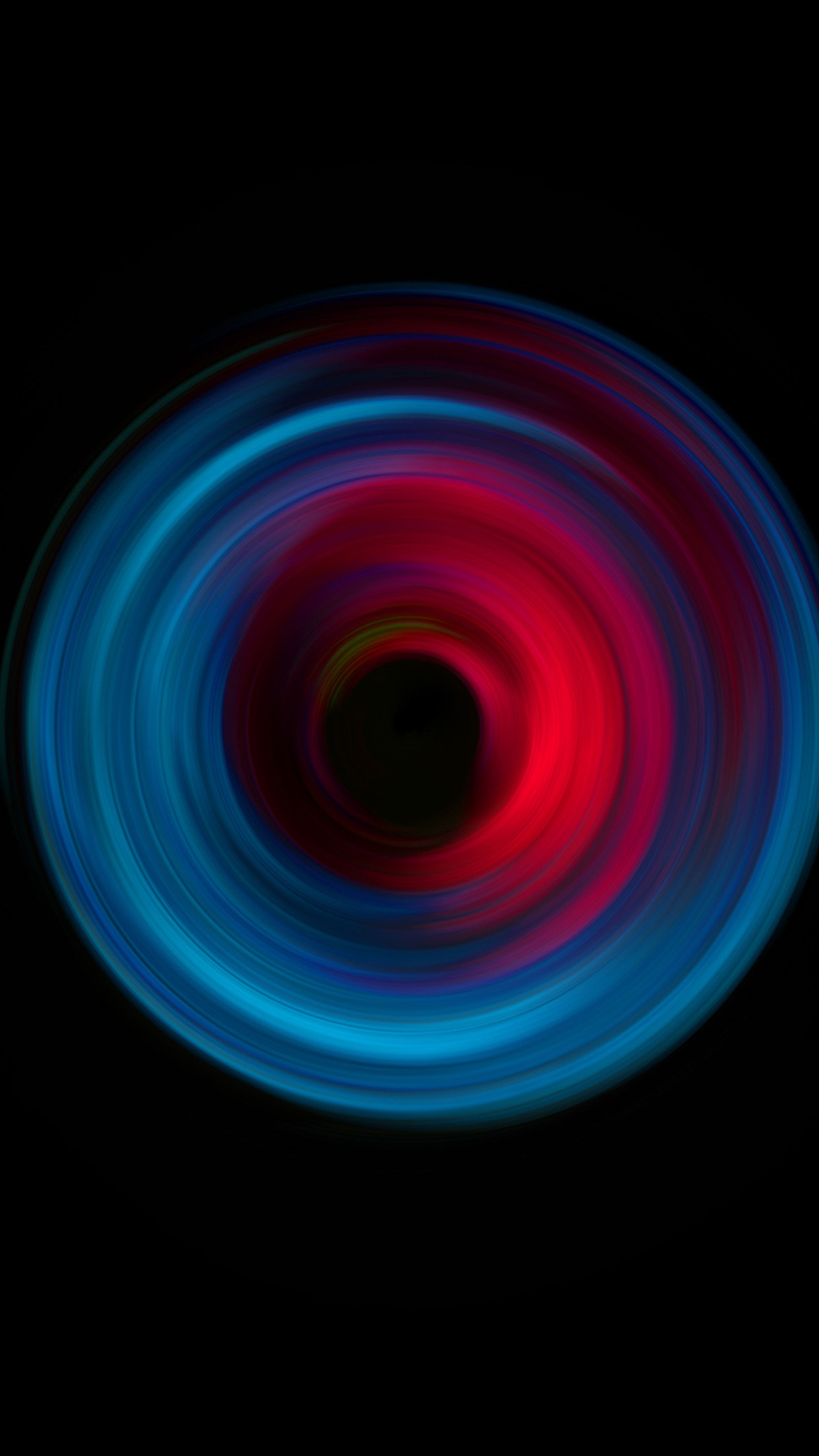 Circle dark blue red pattern Download Free HD Wallpaper for iPhone 6, 6s, 7, 8