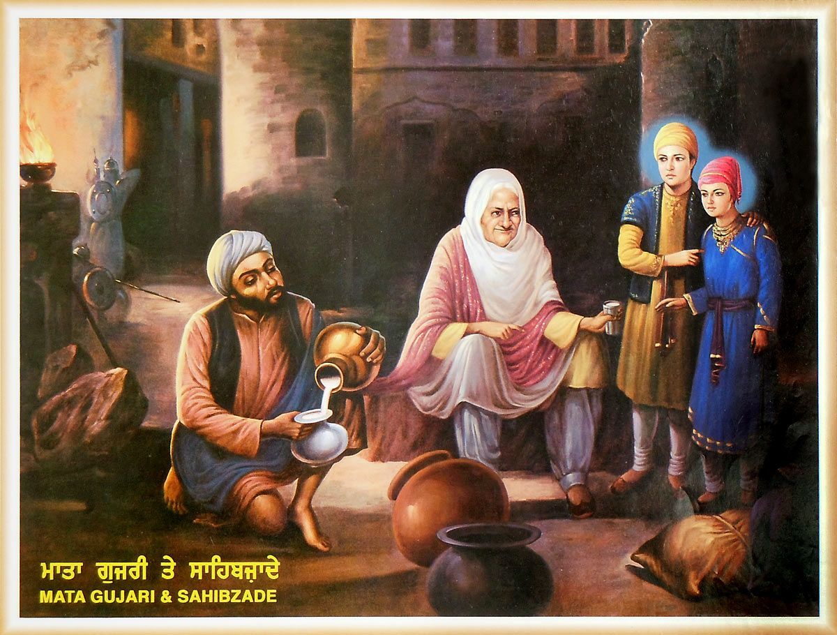 Mata Gujari and Sahibzade Poster. Arts, Poster prints, Poster