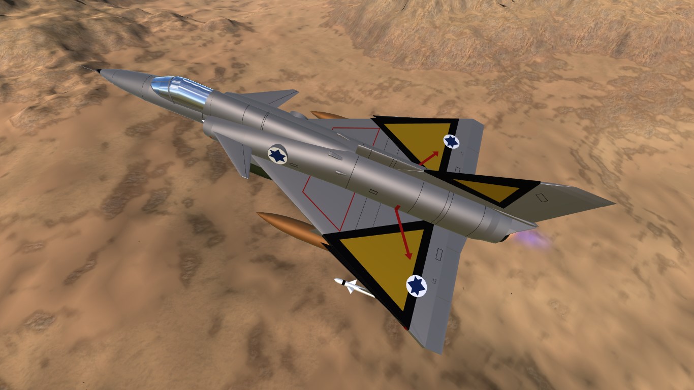 SimplePlanes. IAI Kfir C.2
