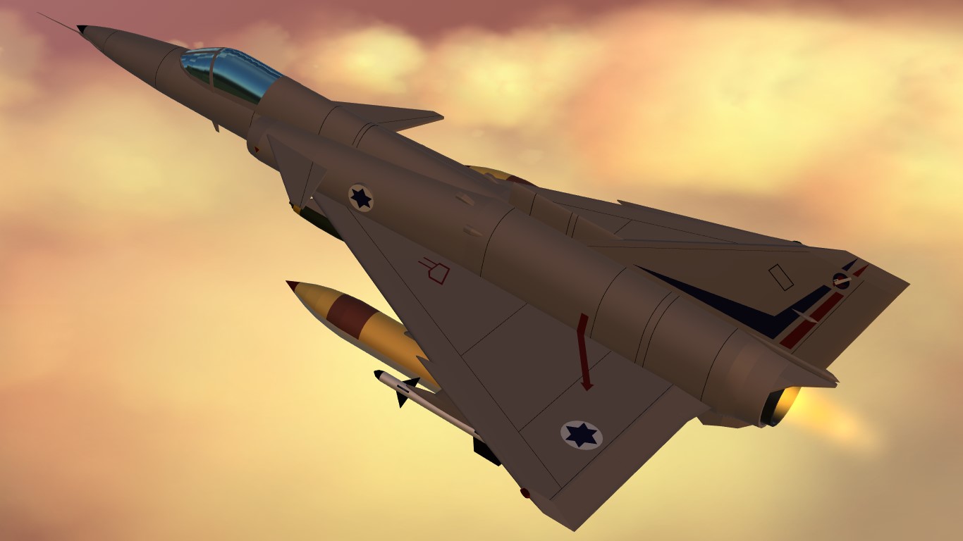 SimplePlanes. IAI Kfir C.2