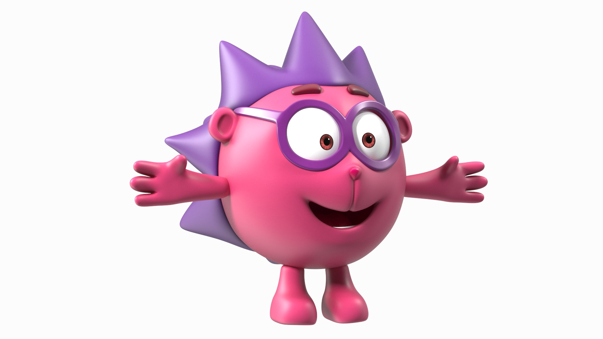 Kikoriki Chiko Character T Pose 3D Model