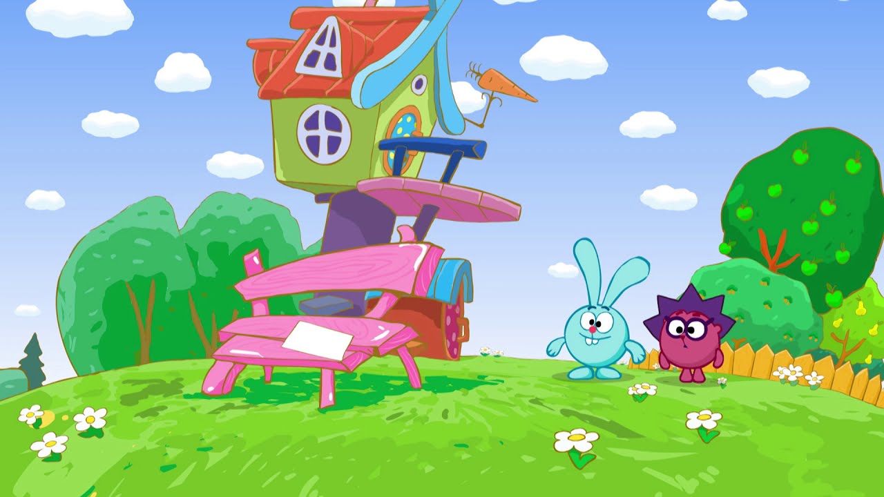 The Bench. Cartoon for Kids