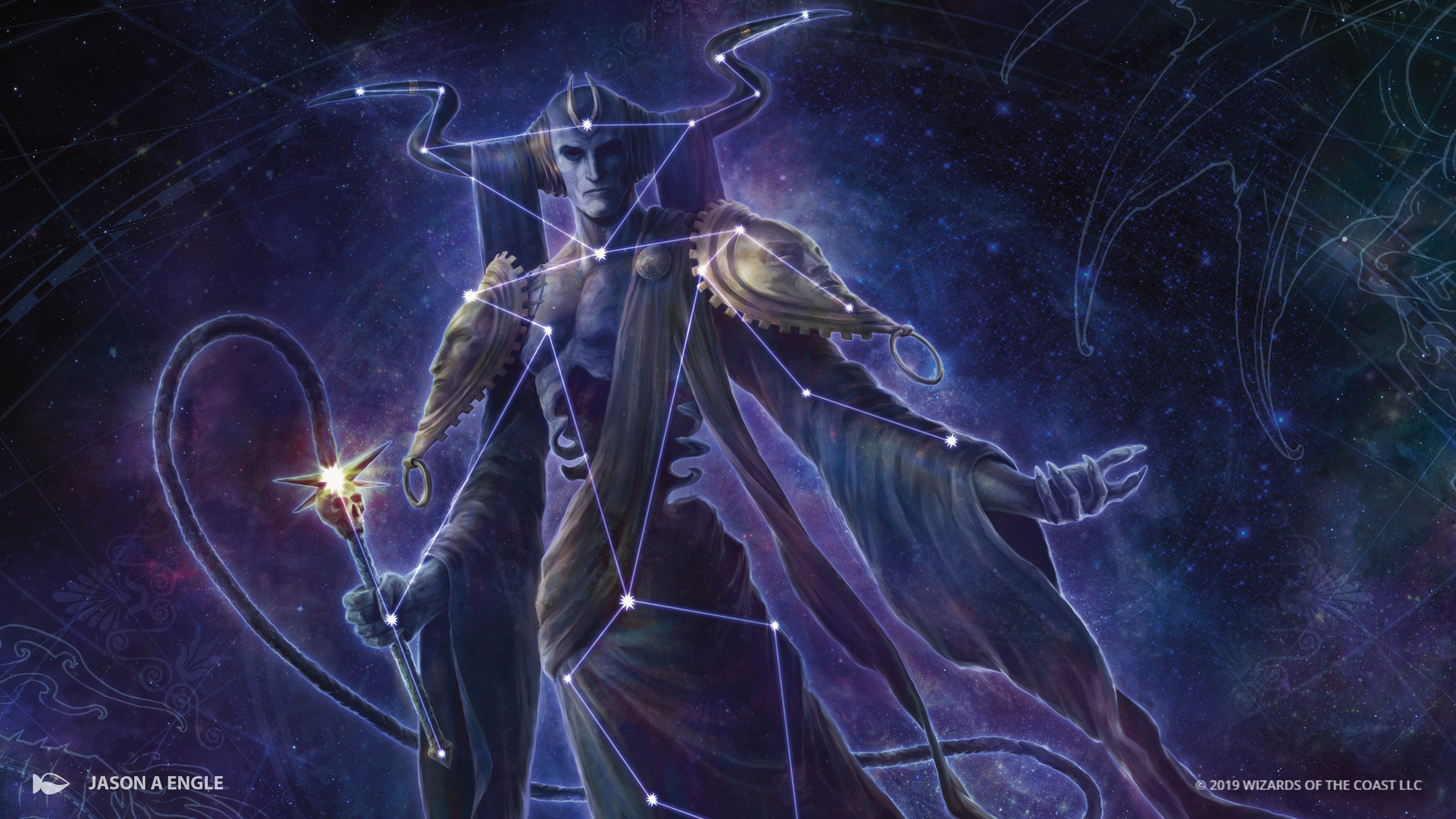 Secret Lair: Theros Stargazing Art from Magic World Championship XXVI