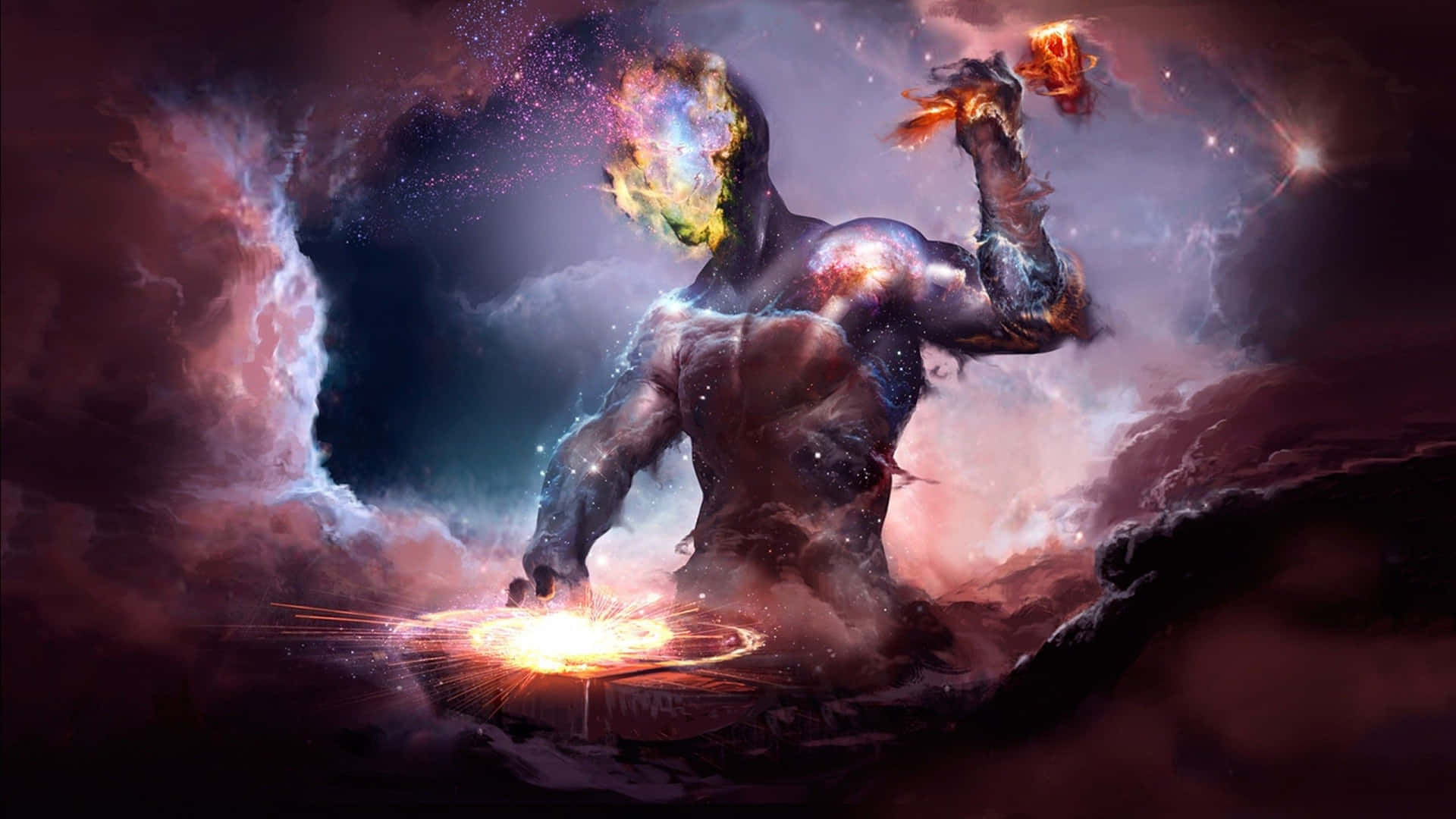 Download Exploring the depths of the Galaxy Wallpaper