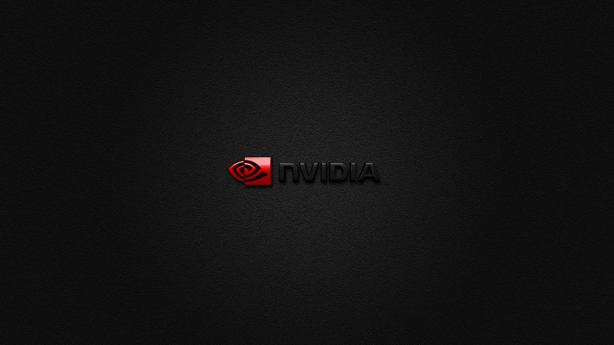 Download Wallpaper Red, Logo, Nvidia, Brand, Balck, Section Hi Tech In Resolution 2560x1440