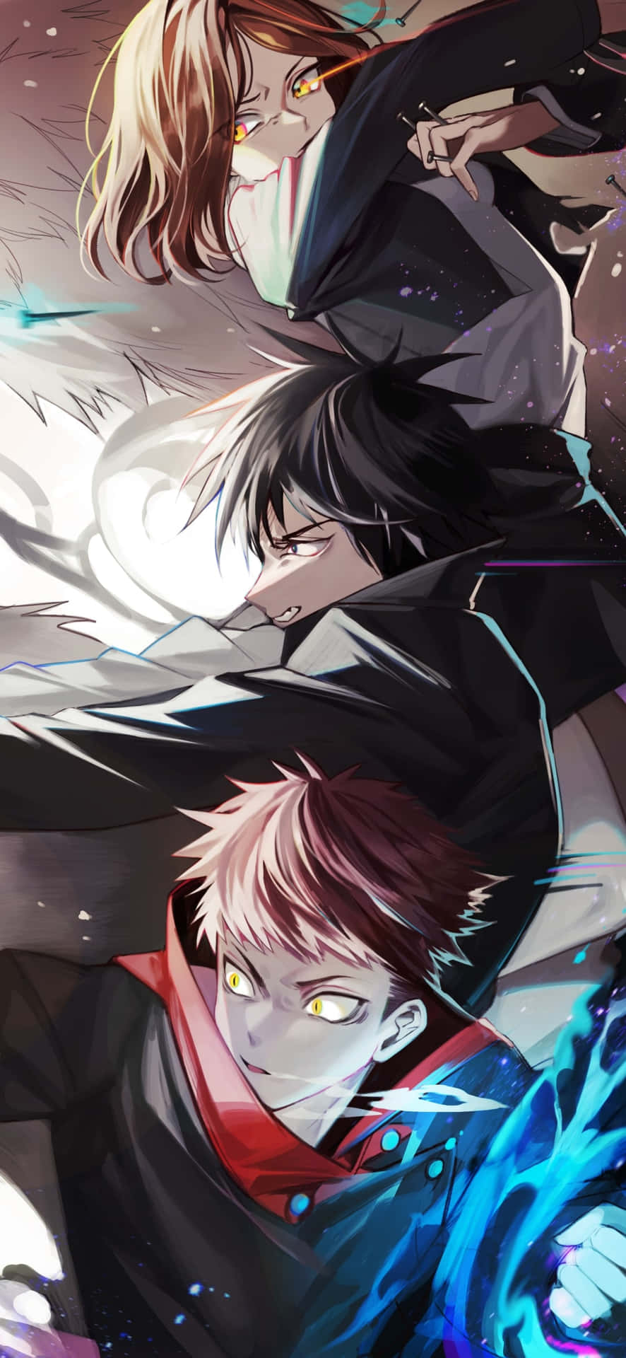 Download Powerful Nobara Kugisaki in Action Wallpaper