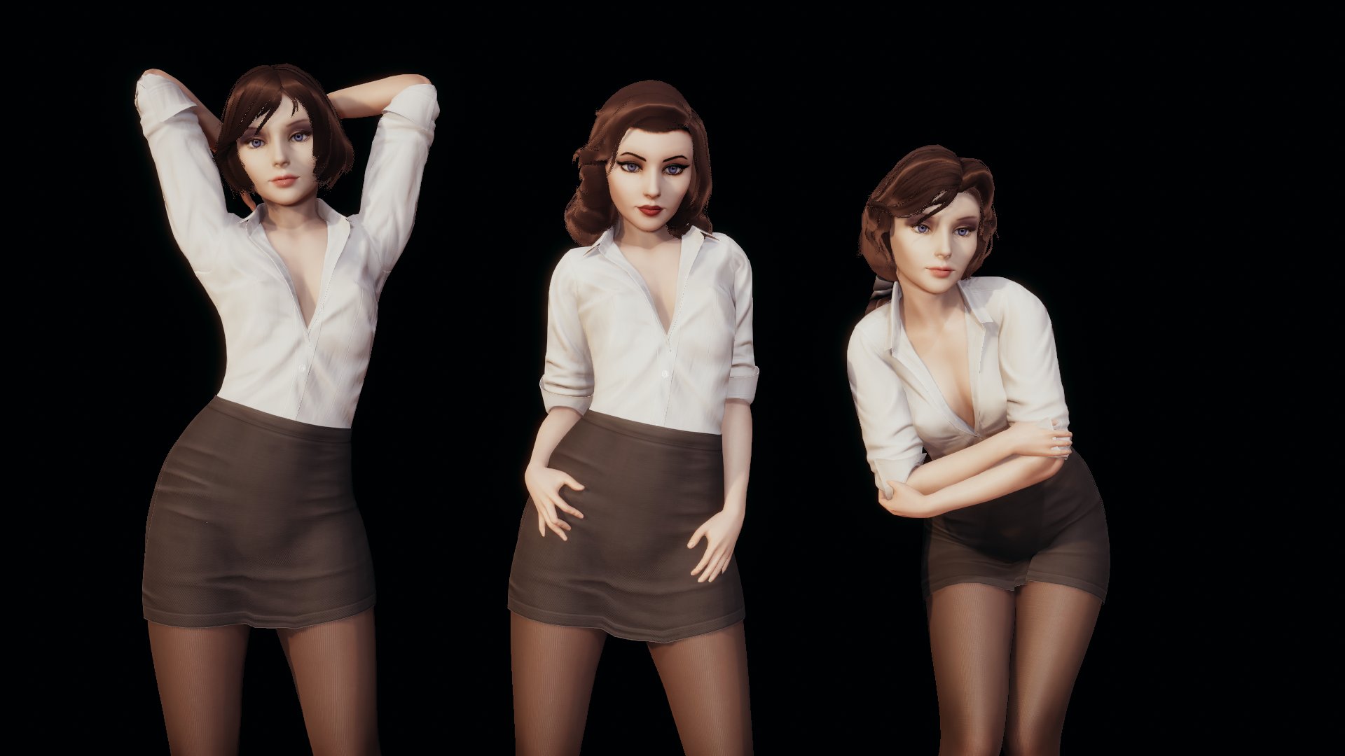 Darkruler - #Elizabeh #HoneySelect2 #Darkruler Elizabeth head mod for Honey Select 2, currently available on patreon