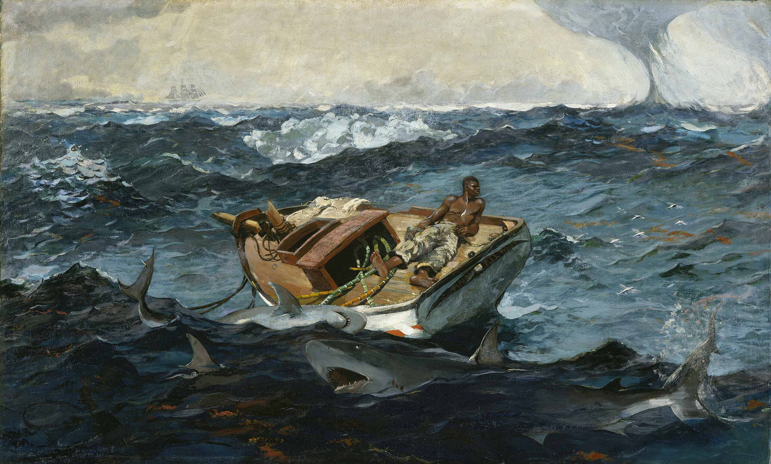 Winslow Homer Gulf Stream Museum of