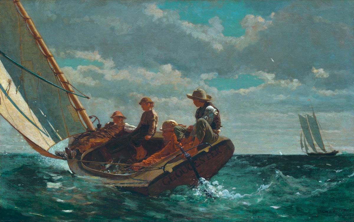 Winslow Homer. Biography, Art, Paintings, Watercolor, & Facts
