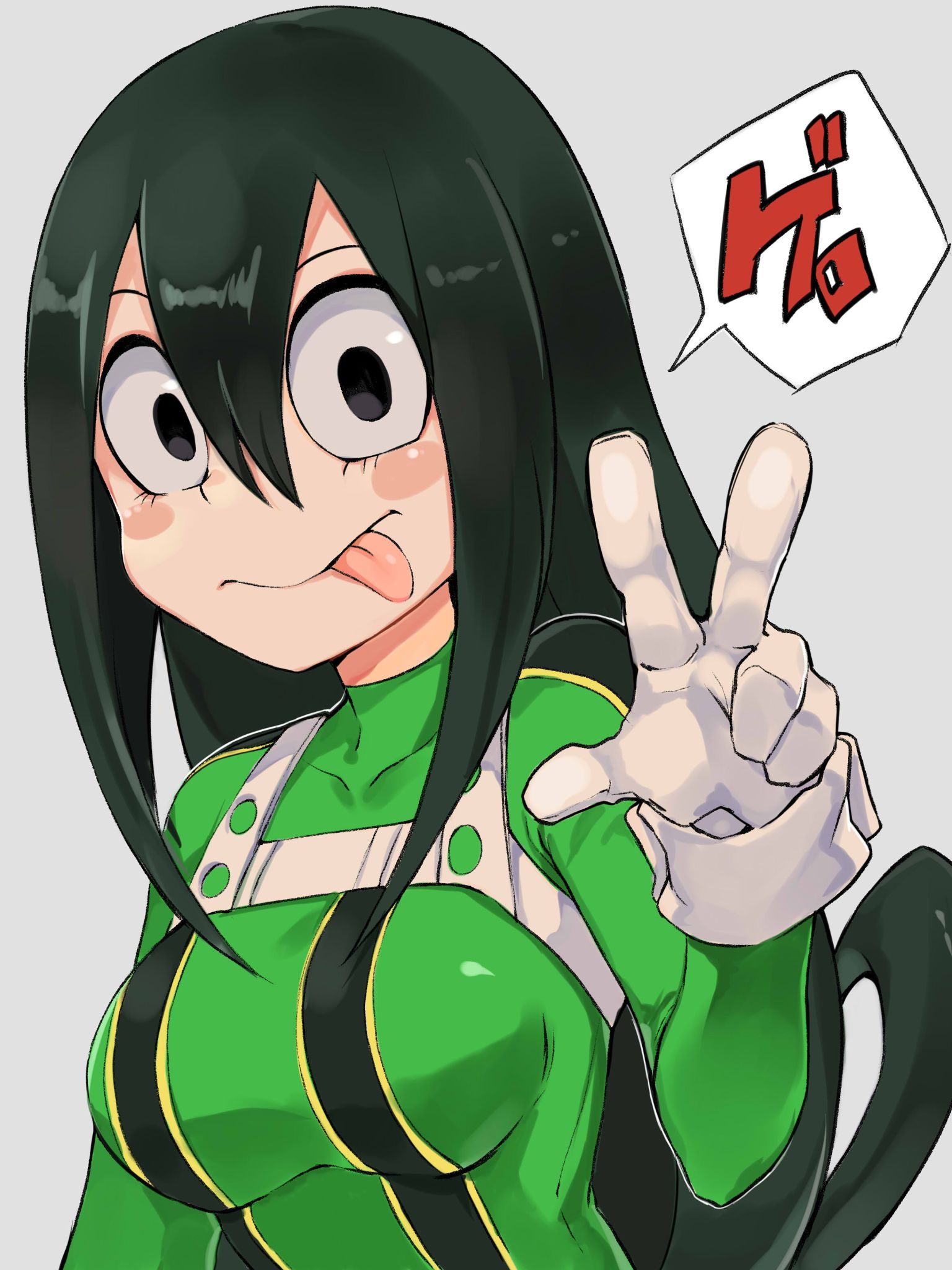 HD desktop wallpaper: Anime, My Hero Academia, Tsuyu Asui download free picture