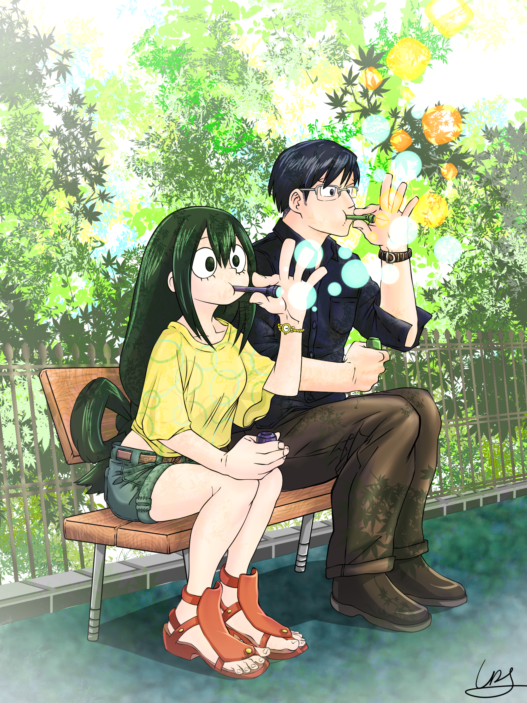 Asui Tsuyu, Wallpaper Anime