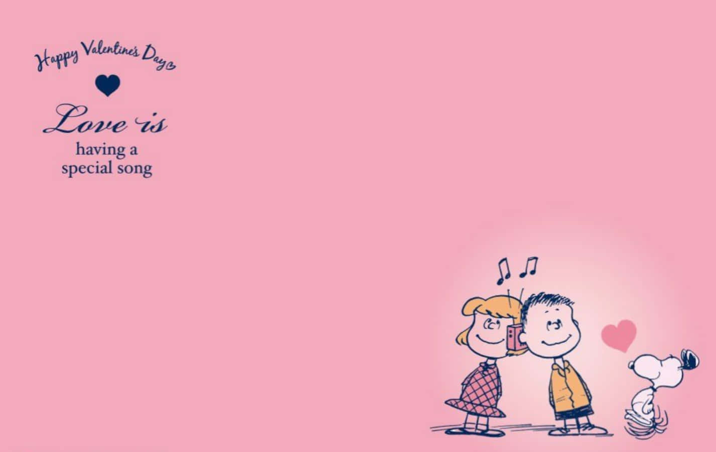 Download A Valentine's Day Surprise from Snoopy Wallpaper