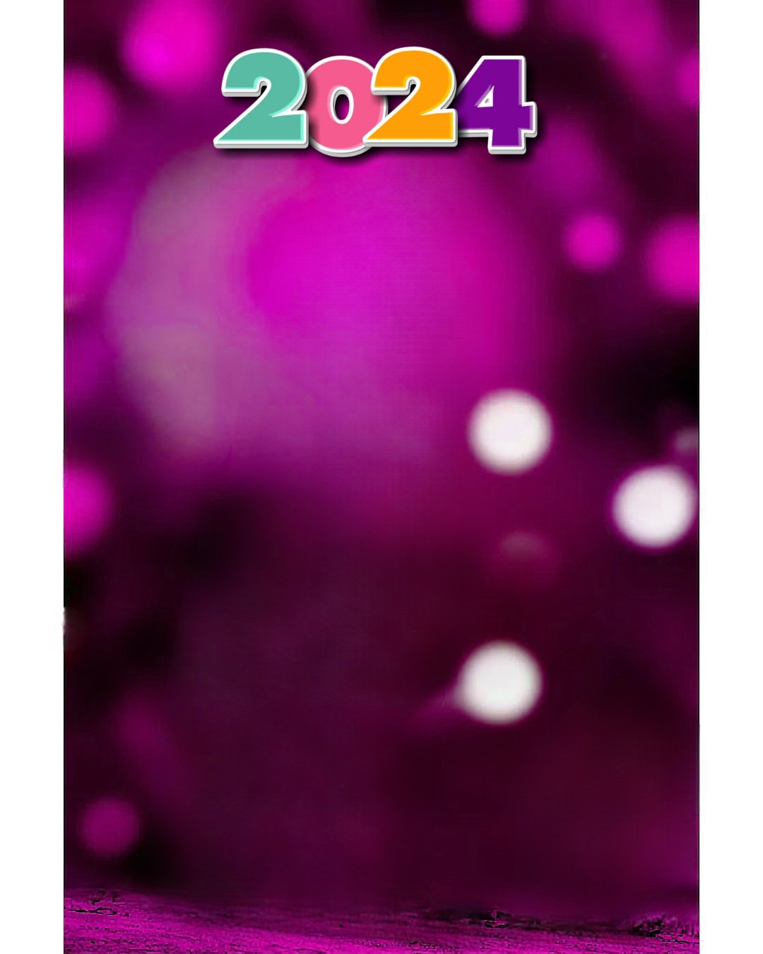 Happy New Year 2024 Photo Editing Background