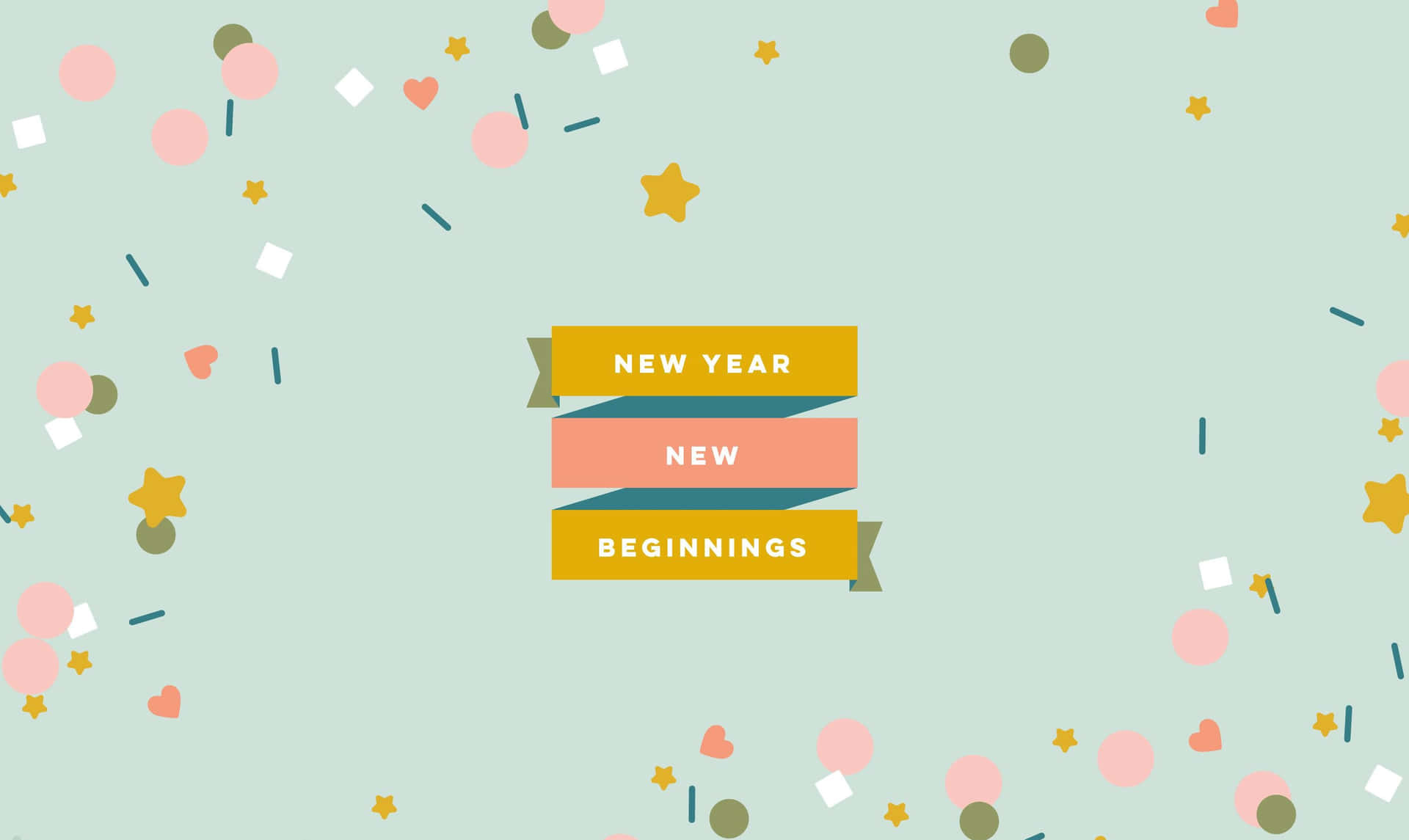 Download Celebrate the coming of a new year in style. Wallpaper