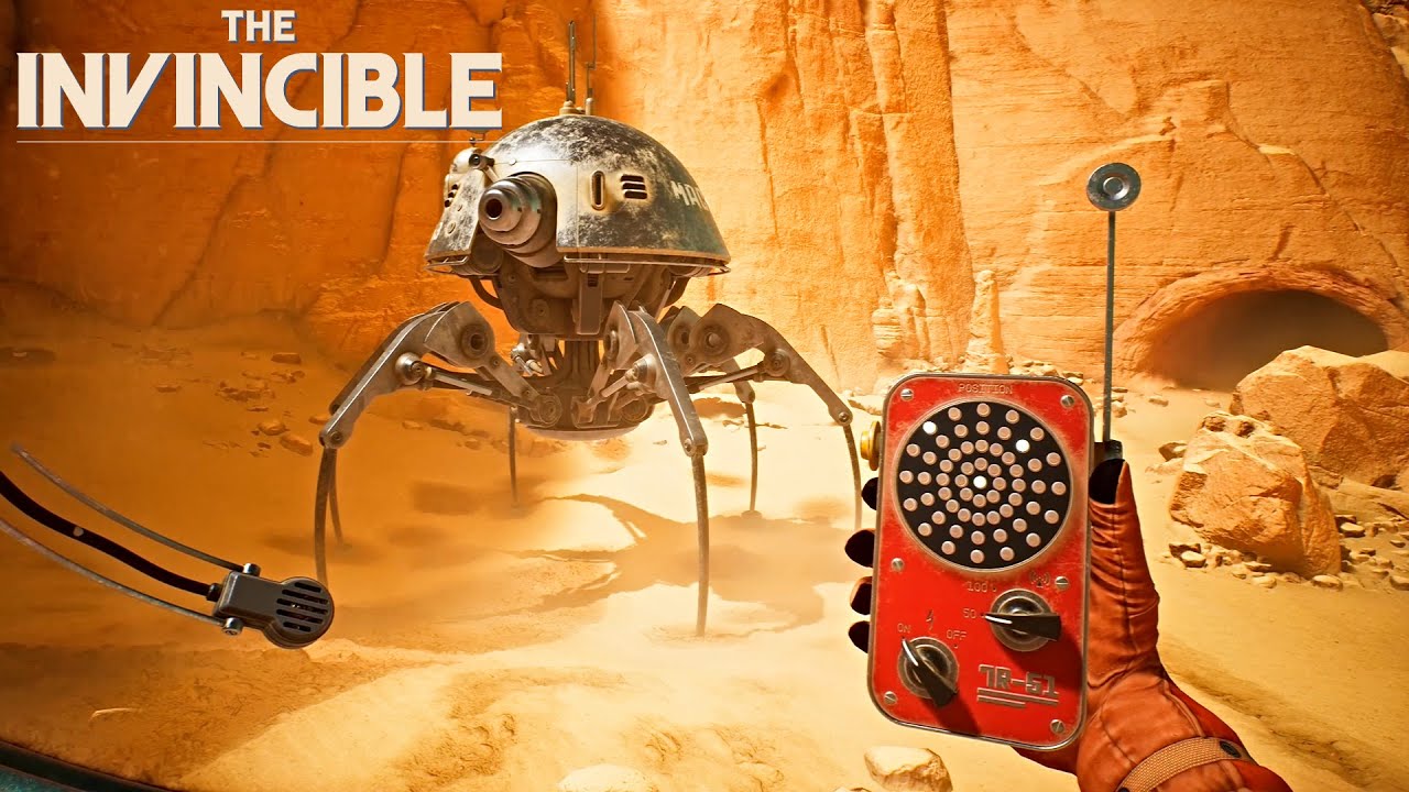 The invincible Demo Walkthrough Abandoned Planet. Look Realistic in Unreal Engine 5