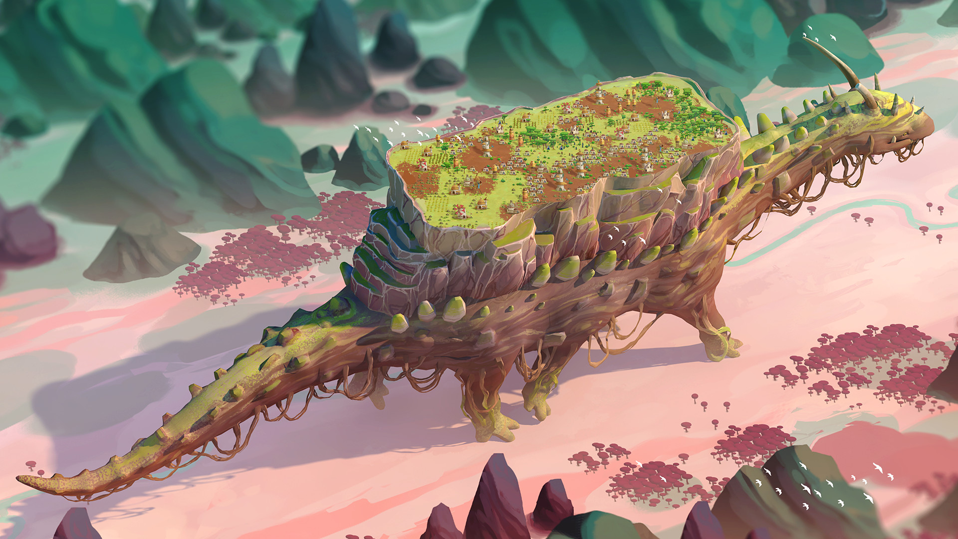 The Wandering Village: Artbook, Wallpaper and Goodies Pack on Steam