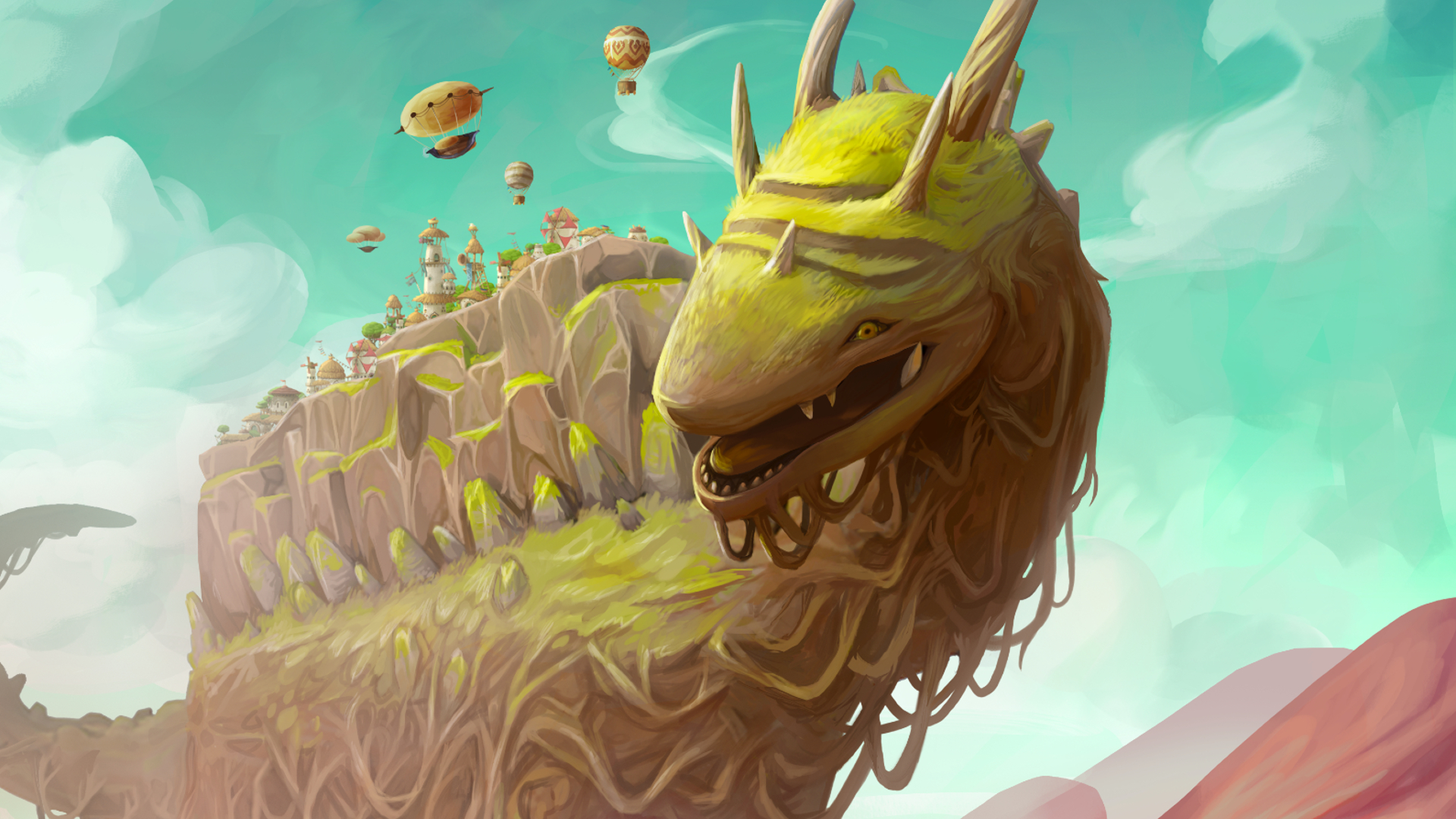 Video Game The Wandering Village HD Wallpaper