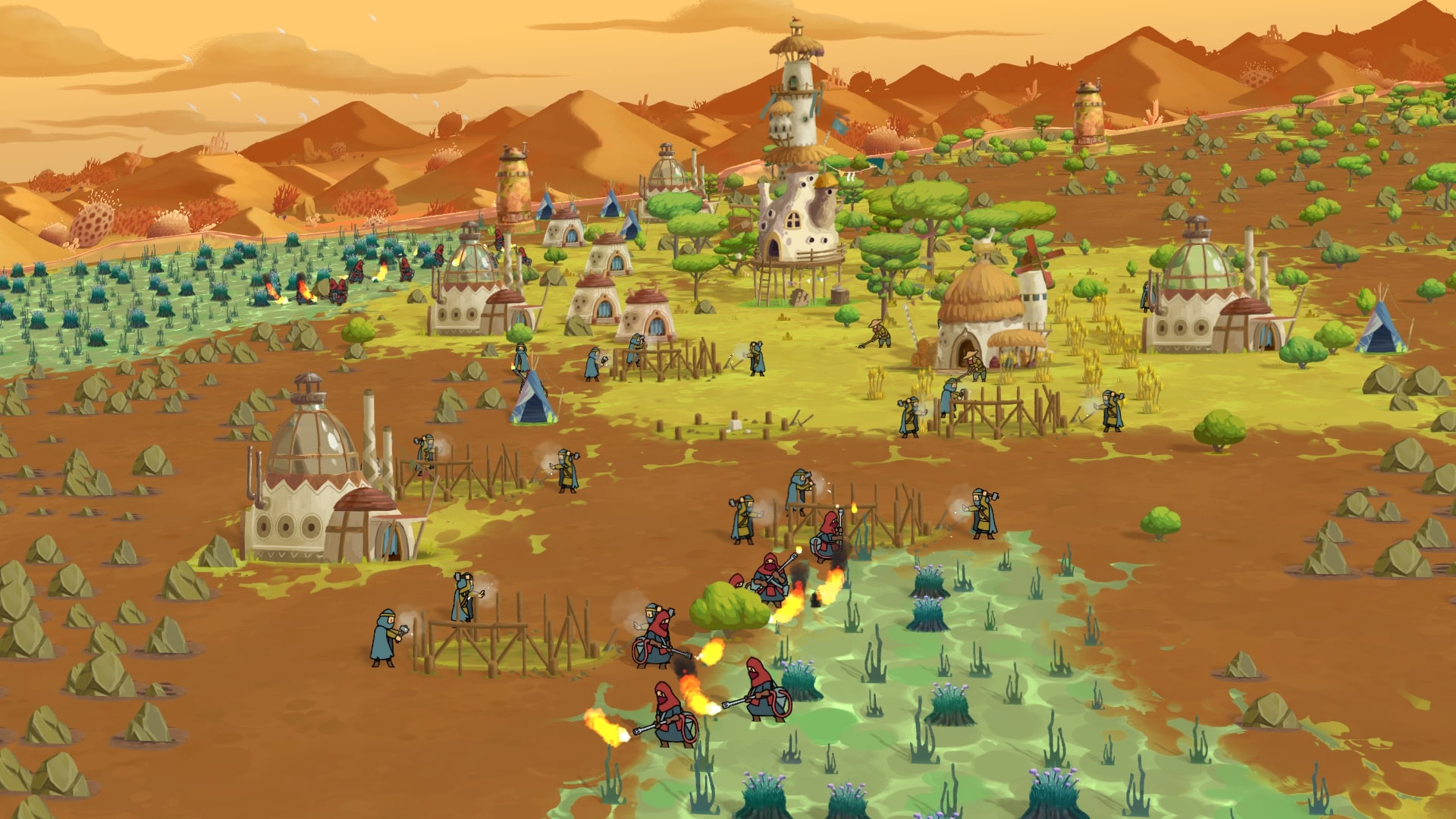 The Wandering Village. Build a City on Top of a Giant Creature!