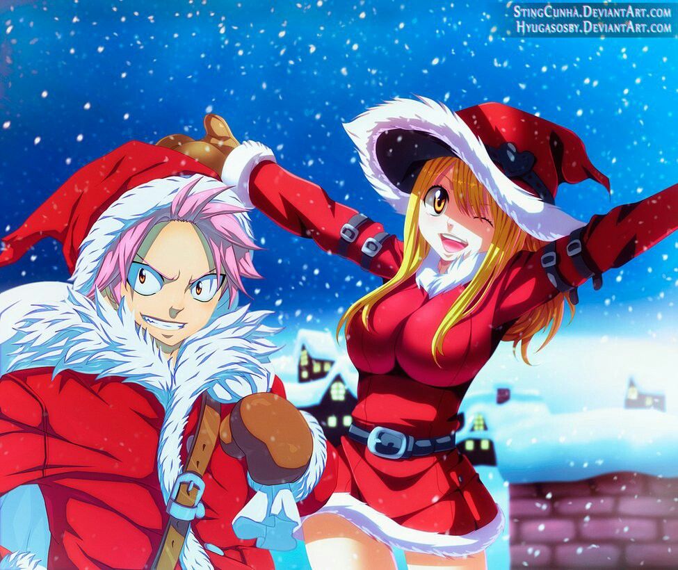 Fairy Tail Natsu x Lucy NaLu Merry christmas NaLu. Fairy tail anime, Fairy tail ships, Fairy tail