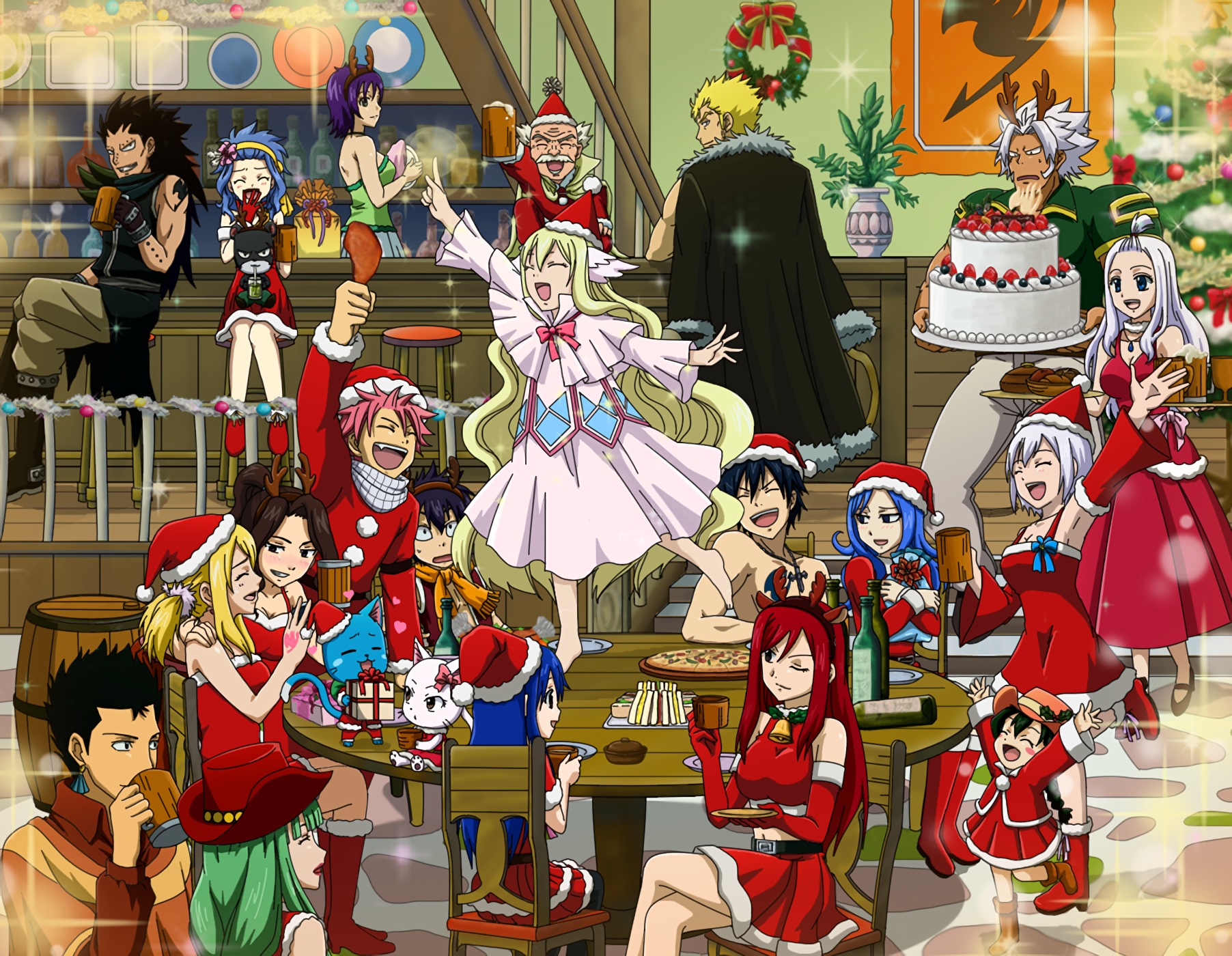 Merry Christmas ya filthy animals, er I mean, my fellow Fairy Tail fans!!