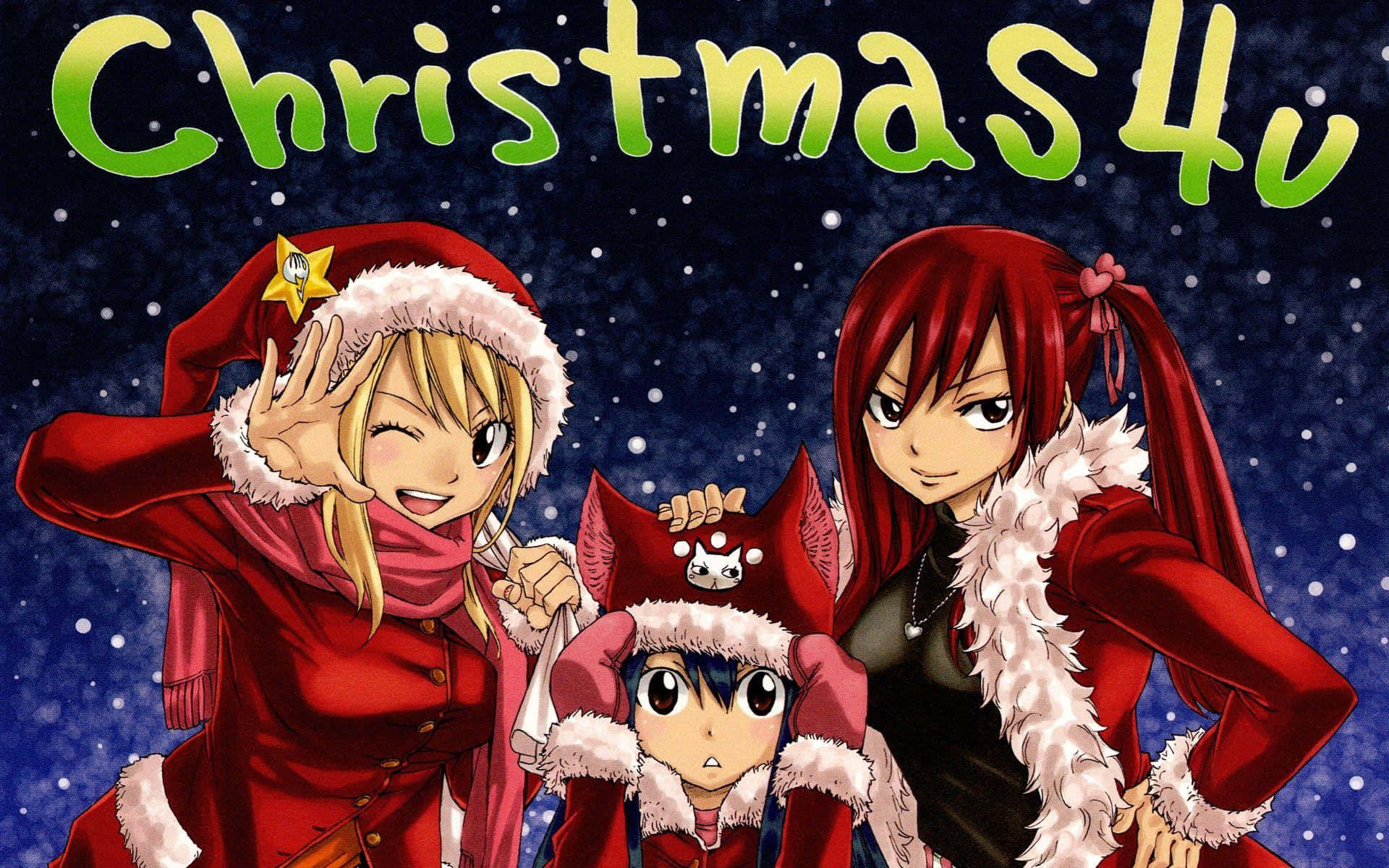 Download Celebrate the Holidays this Anime Christmas