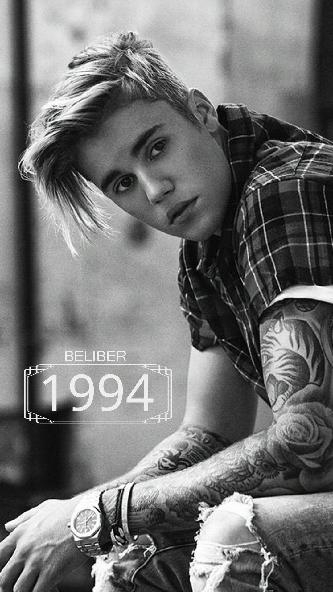 Justin bieber black Wallpaper Download