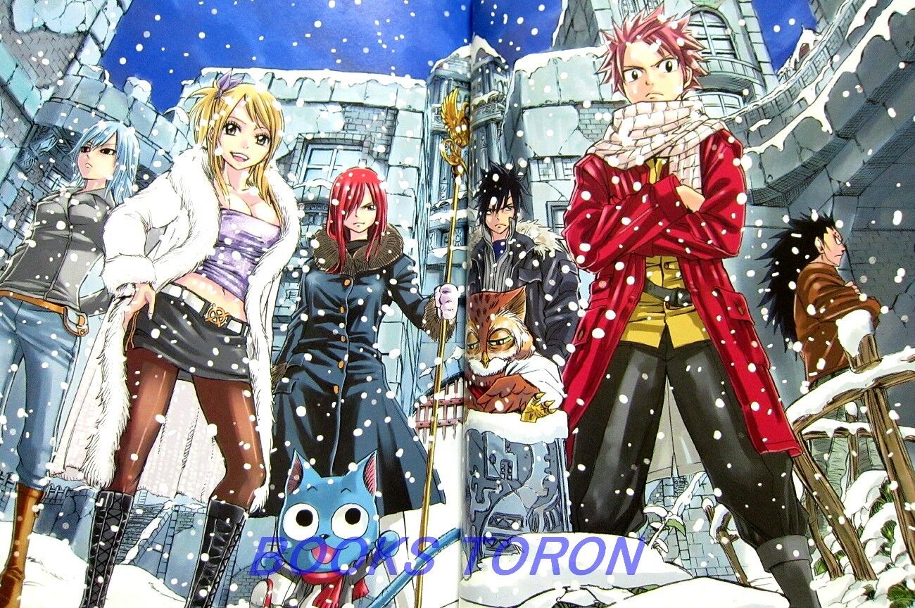 Fantasia Fairy Tail Illustrations Hiro Mashima Works /Japanese Anime Art Book