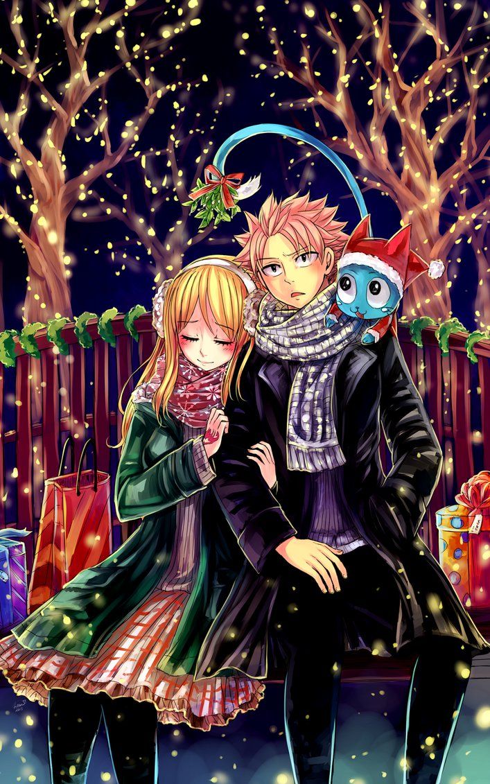 Merry Christmas [NaLu]. Fairy tail anime, Fairytail, Nalu
