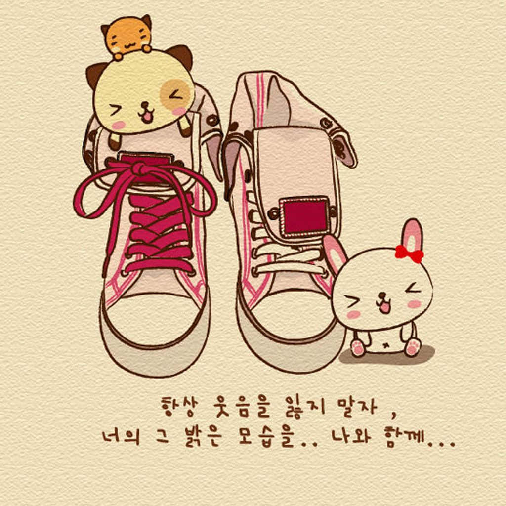 Download Vibrant Kpop Kawaii Wallpaper