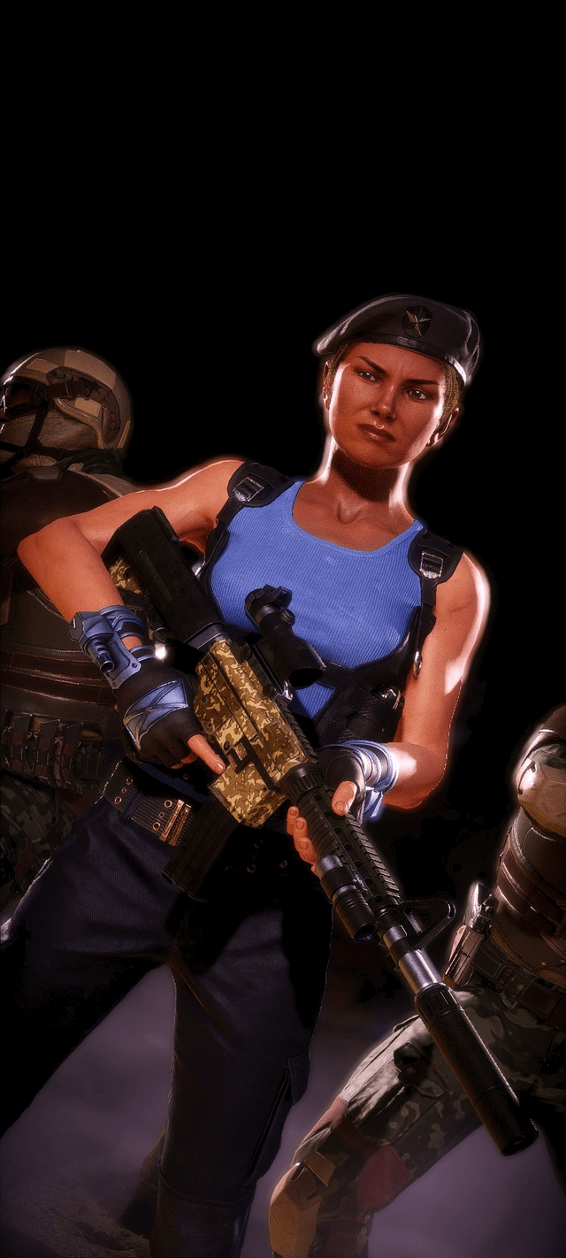 Mortal Kombat, Sonya Blade wallpaper (by TQT) [1080x2400]