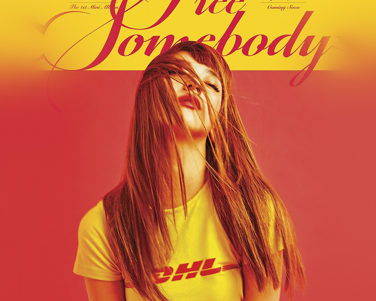 Luna Album Cover Kpop Art Red