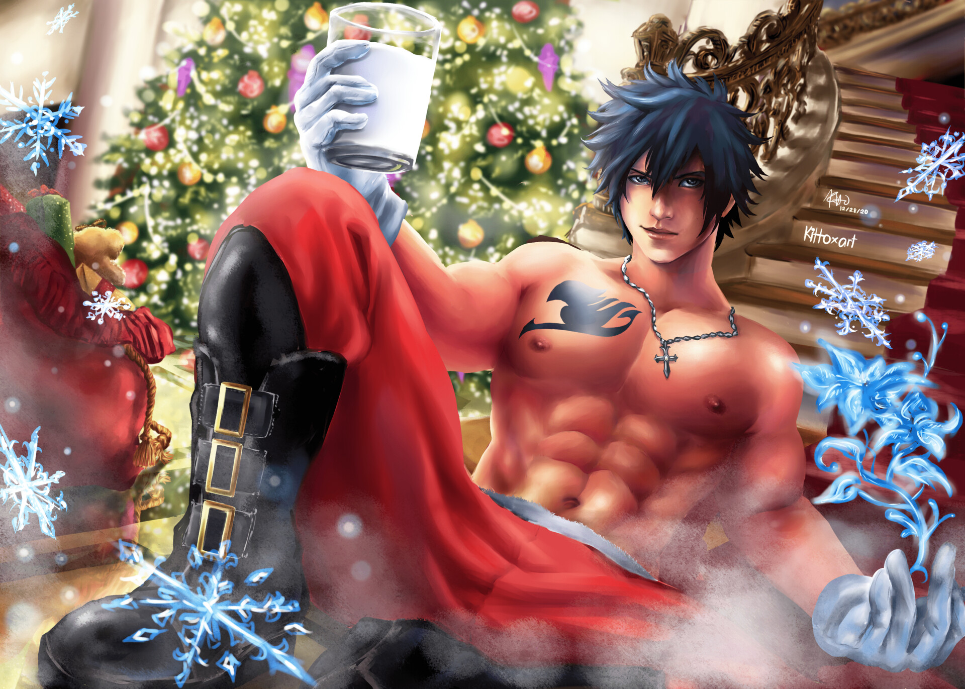 Fairy Tail Fullbuster (Santa)