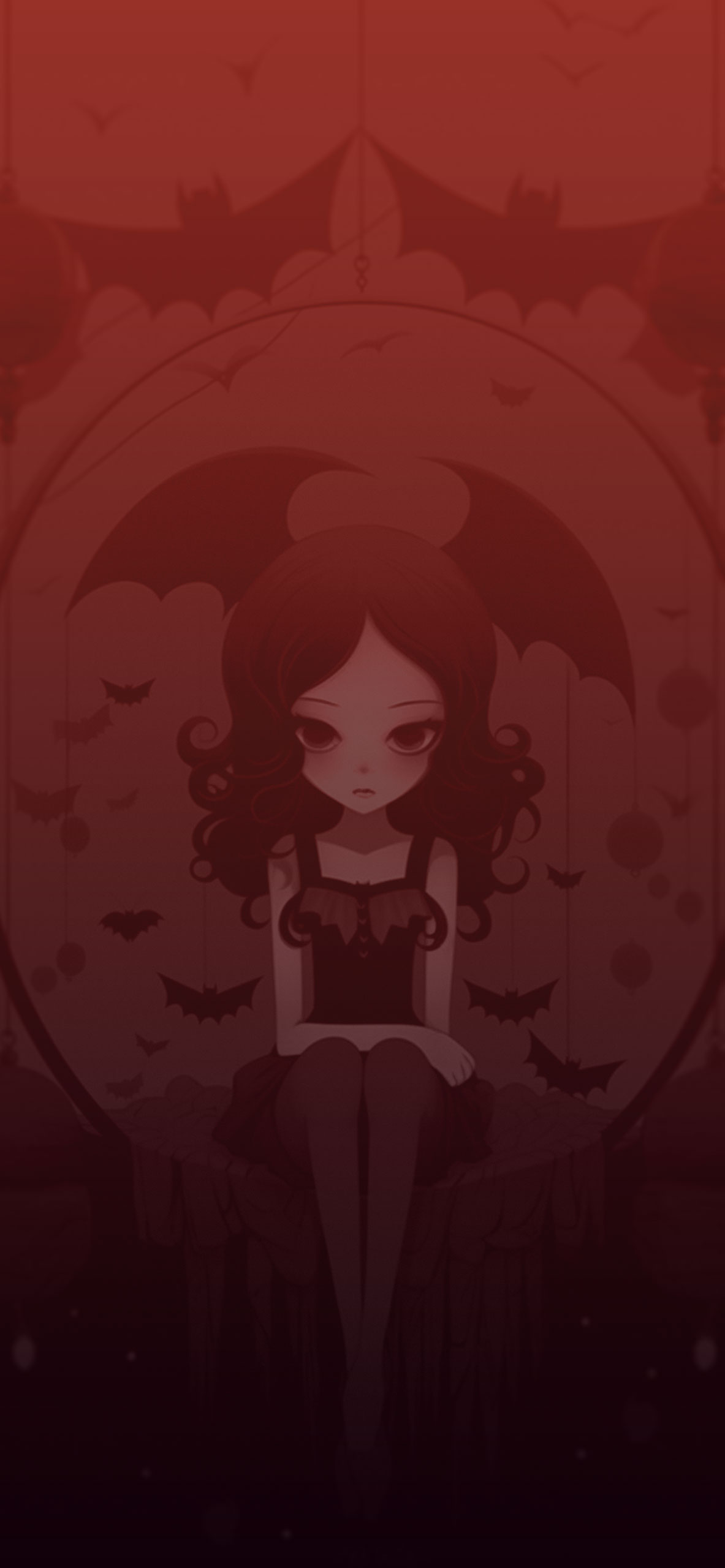 Cute Vampire Cartoon Wallpaper